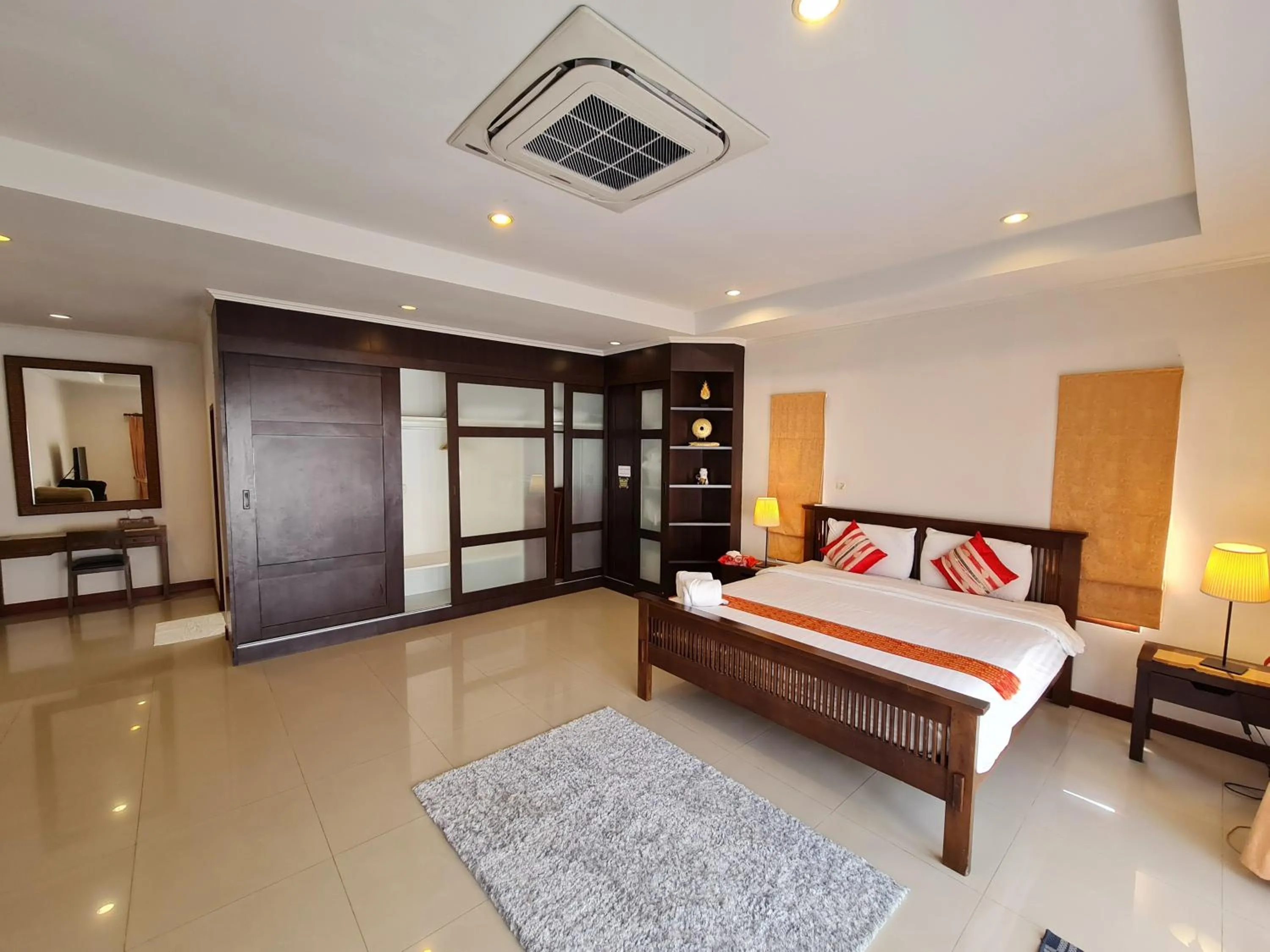 Bedroom, Bed in ทิวาพูลวิลล่า หัวหิน Thiva Pool Villa Hua Hin