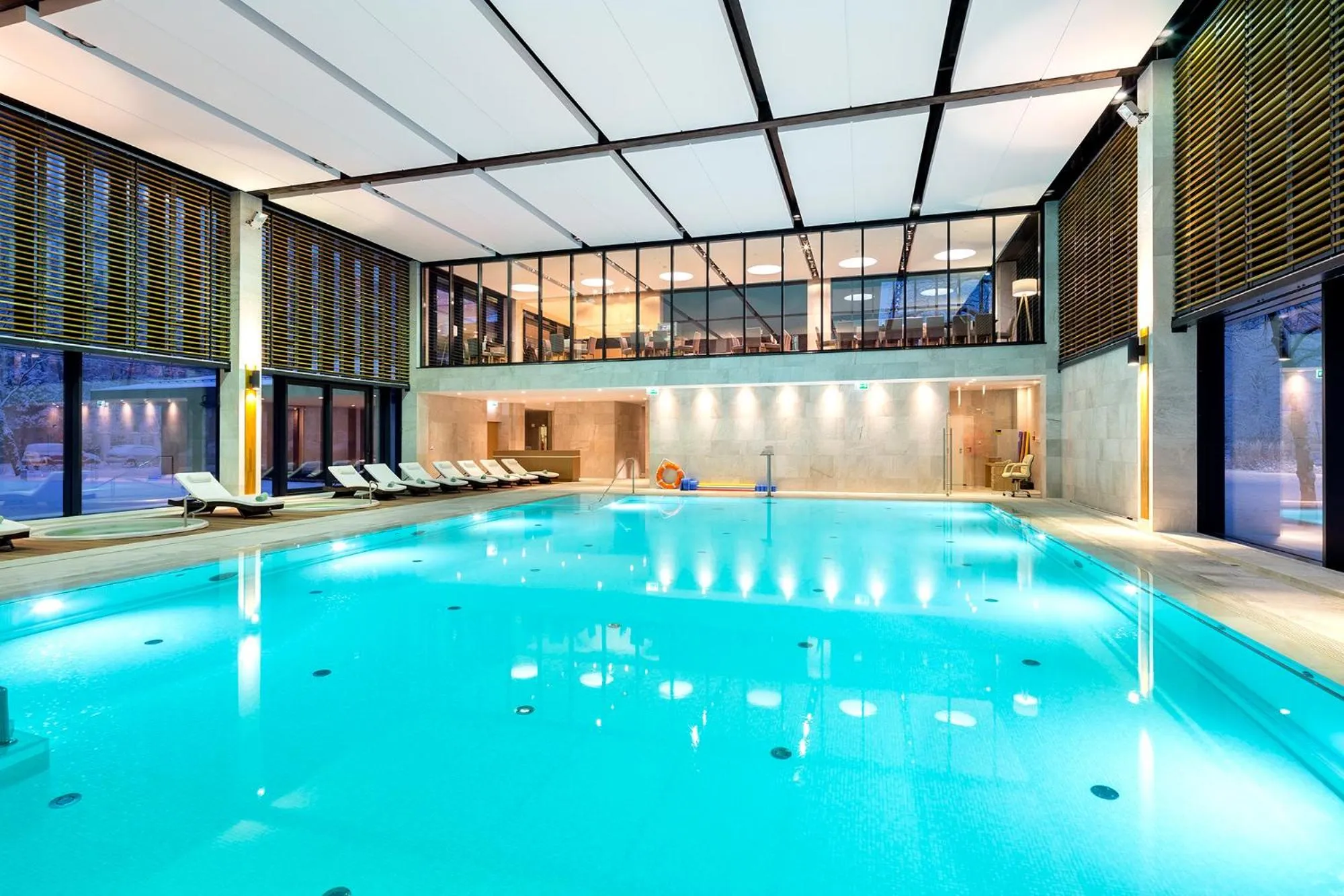 Swimming pool in Eva Park Life & Spa