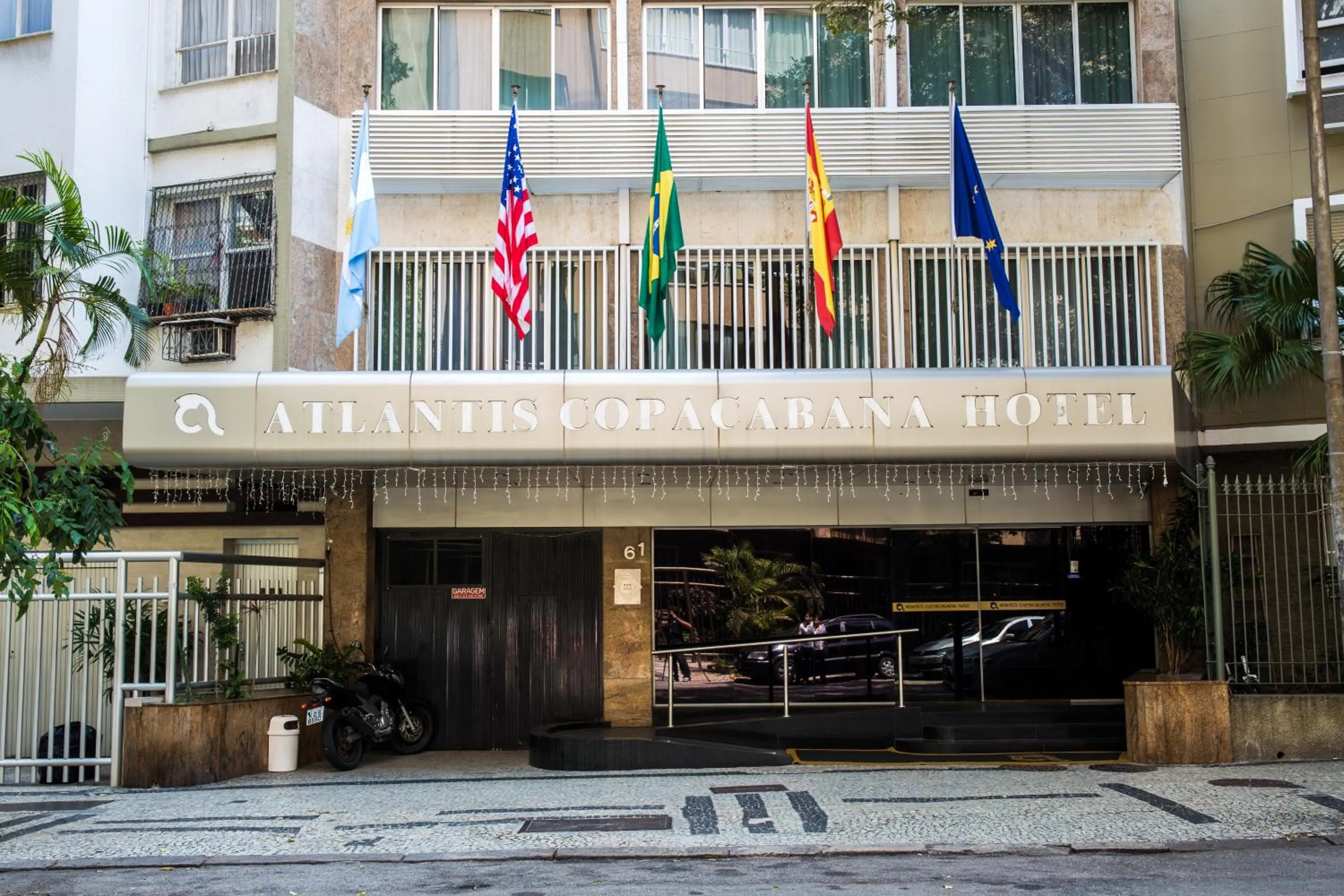 Facade/entrance in Atlantis Copacabana Hotel