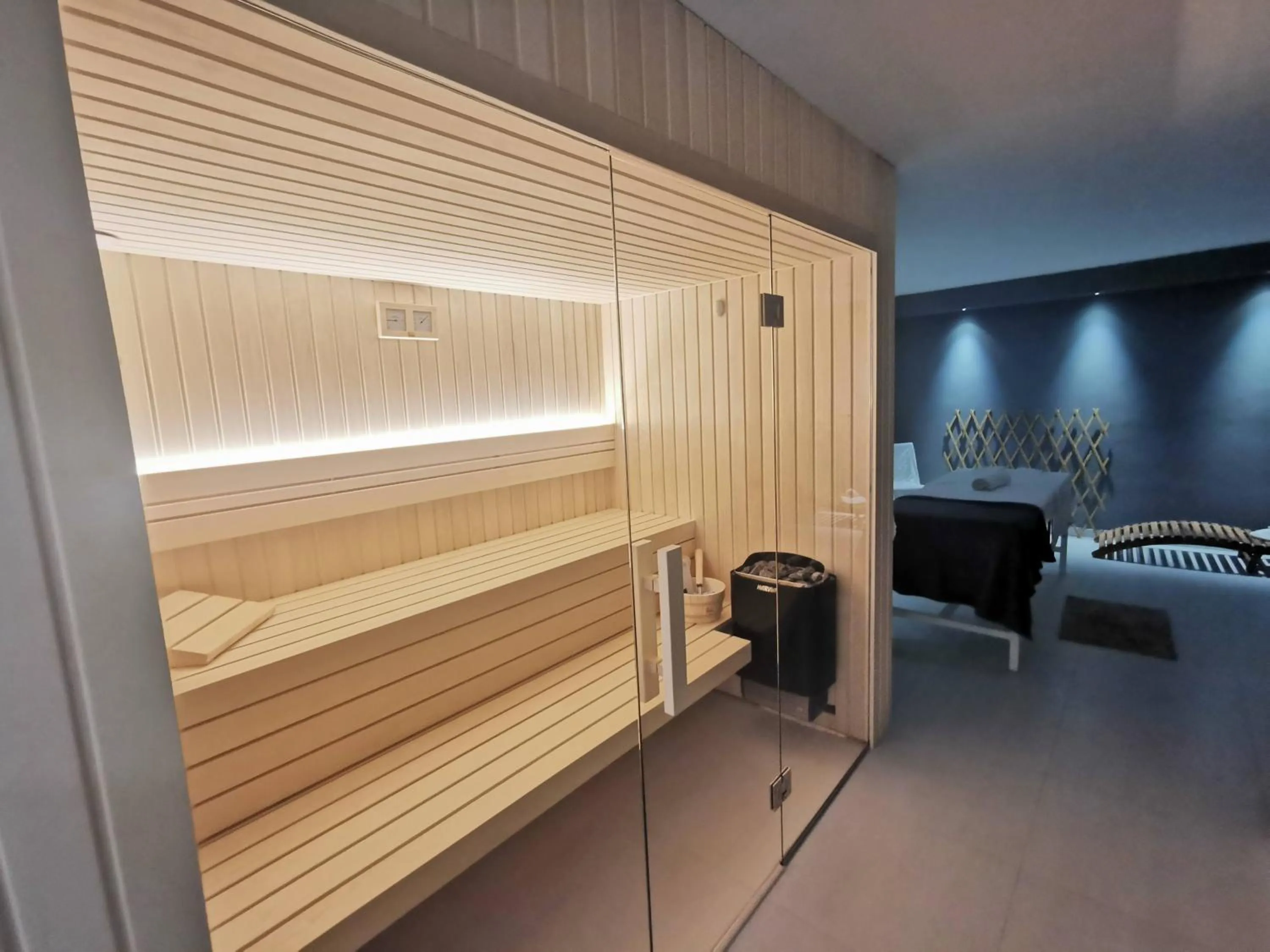 Sauna, Bed in Stella Mare Eco Boutique House