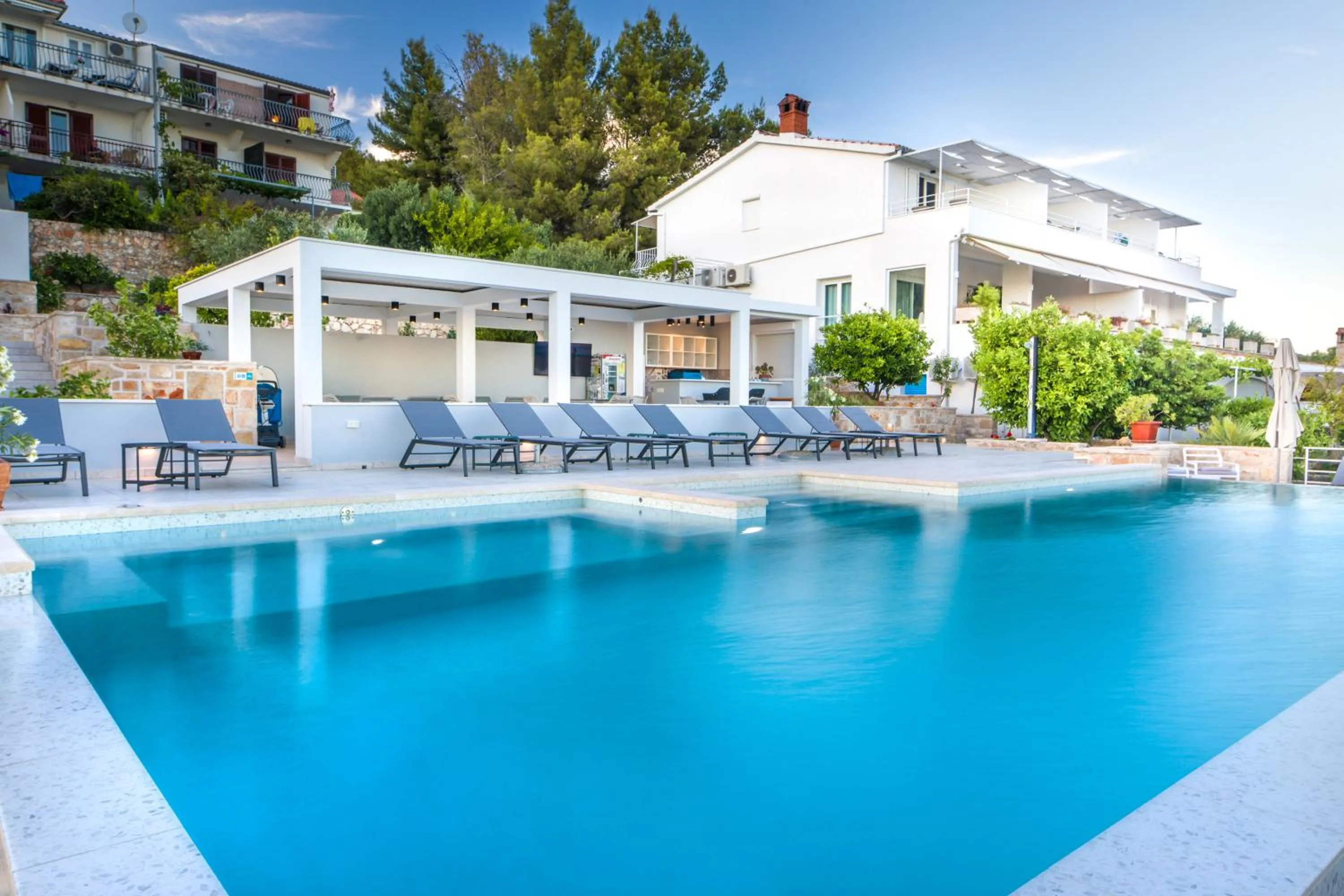 Swimming pool in Stella Mare Eco Boutique House