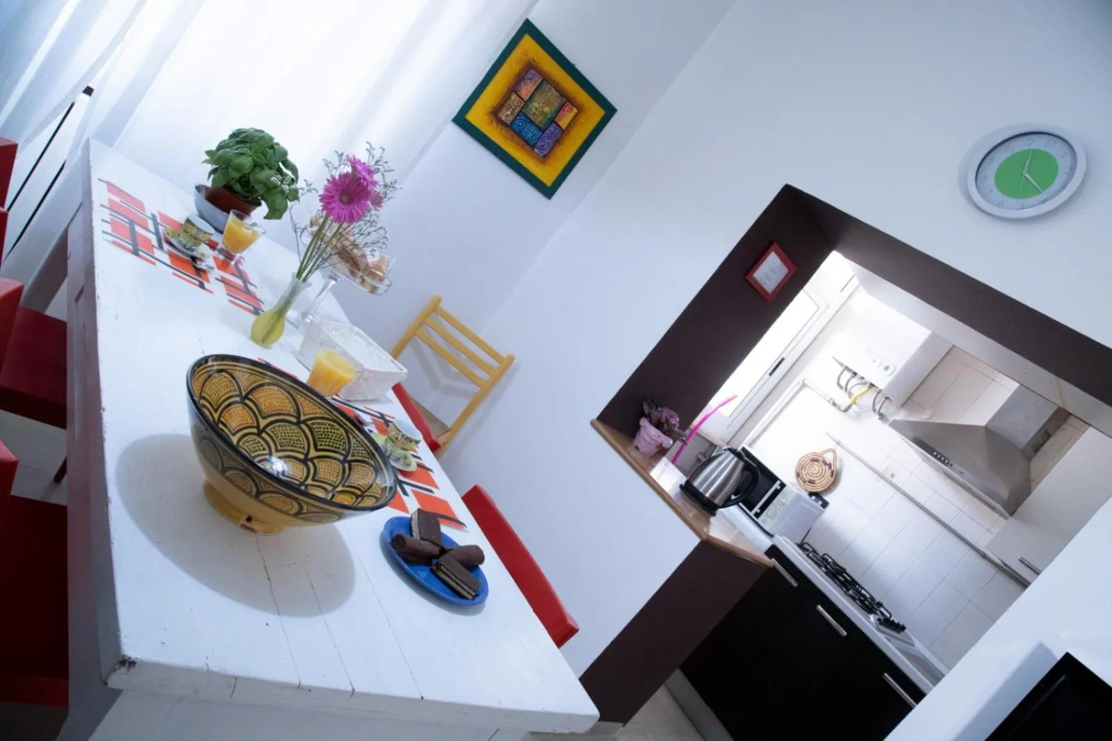 Kitchen or kitchenette in La Vispa Teresa zona ospedale