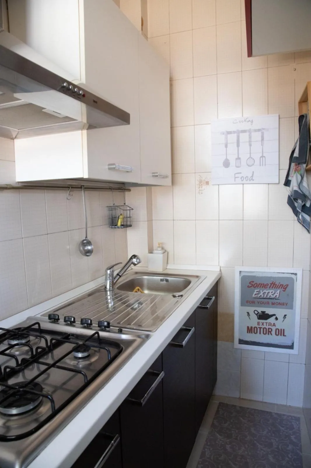 Kitchen or kitchenette in La Vispa Teresa zona ospedale