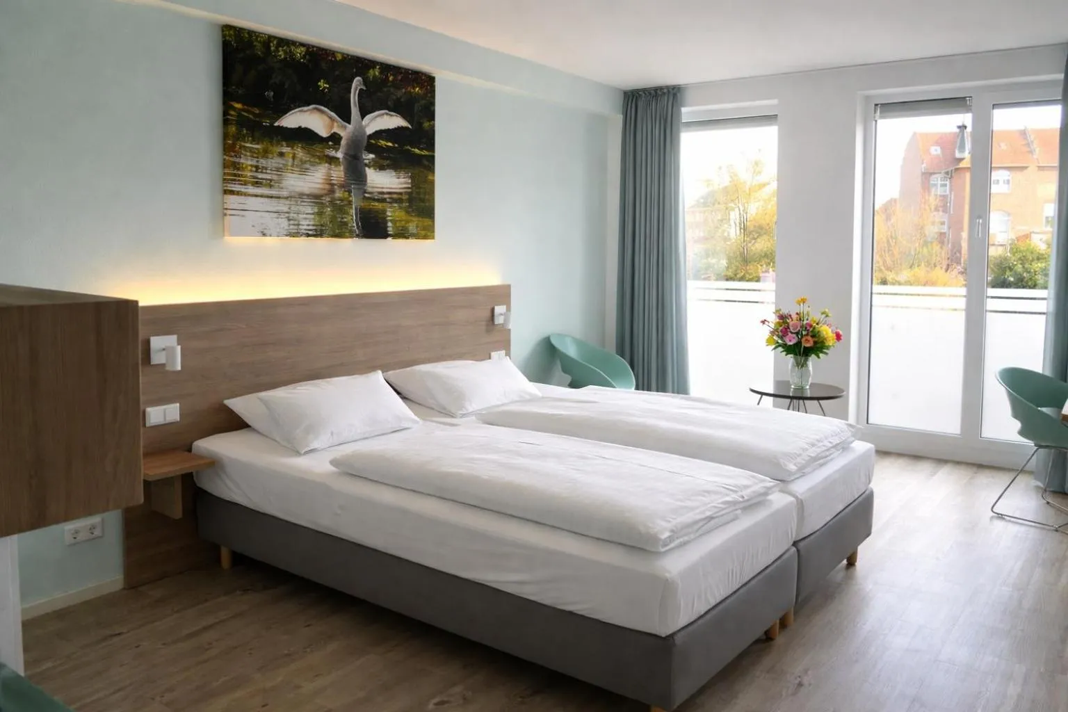 Bed in Steverbett Hotel