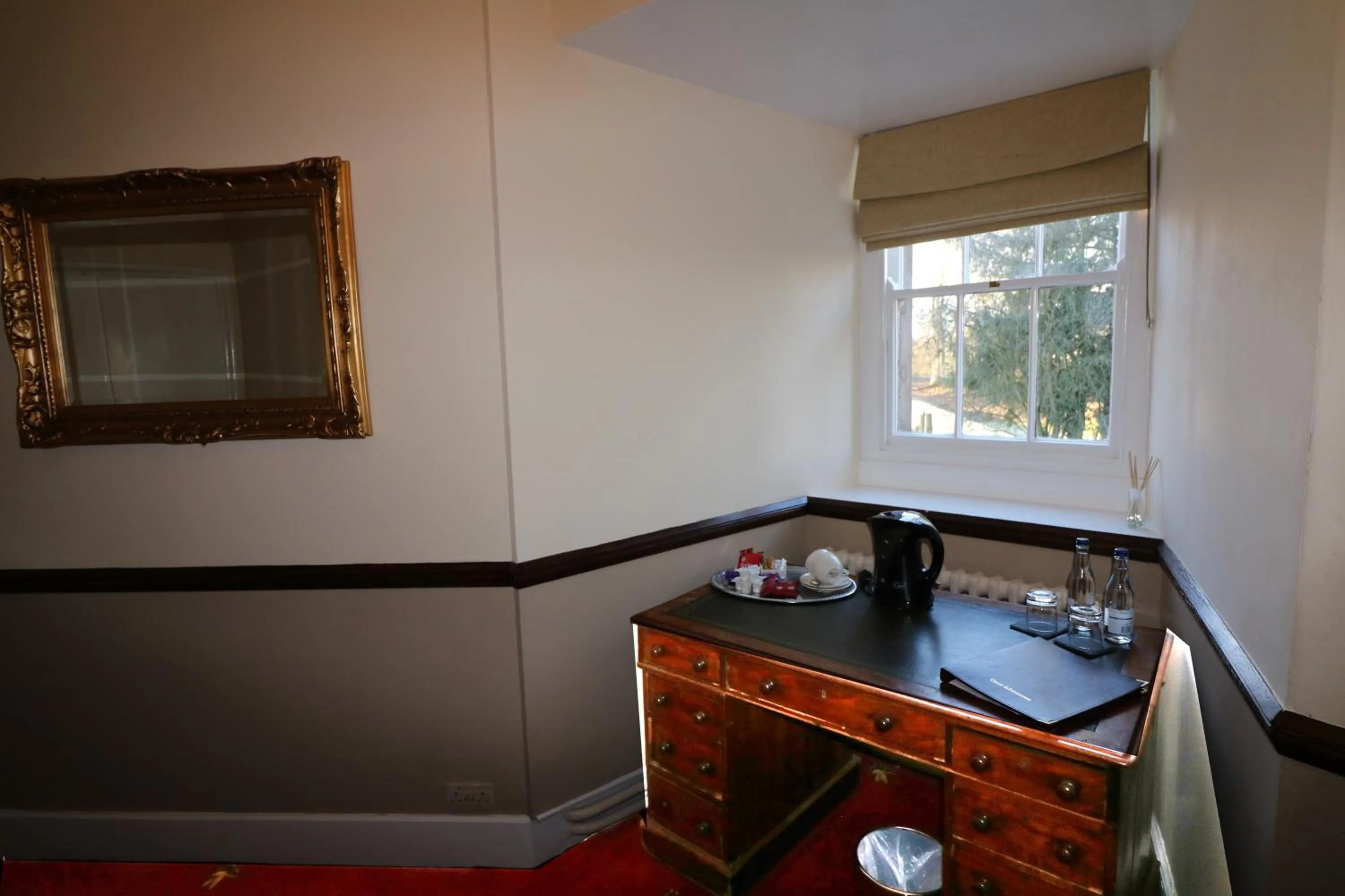 Garden view in Appleby Castle