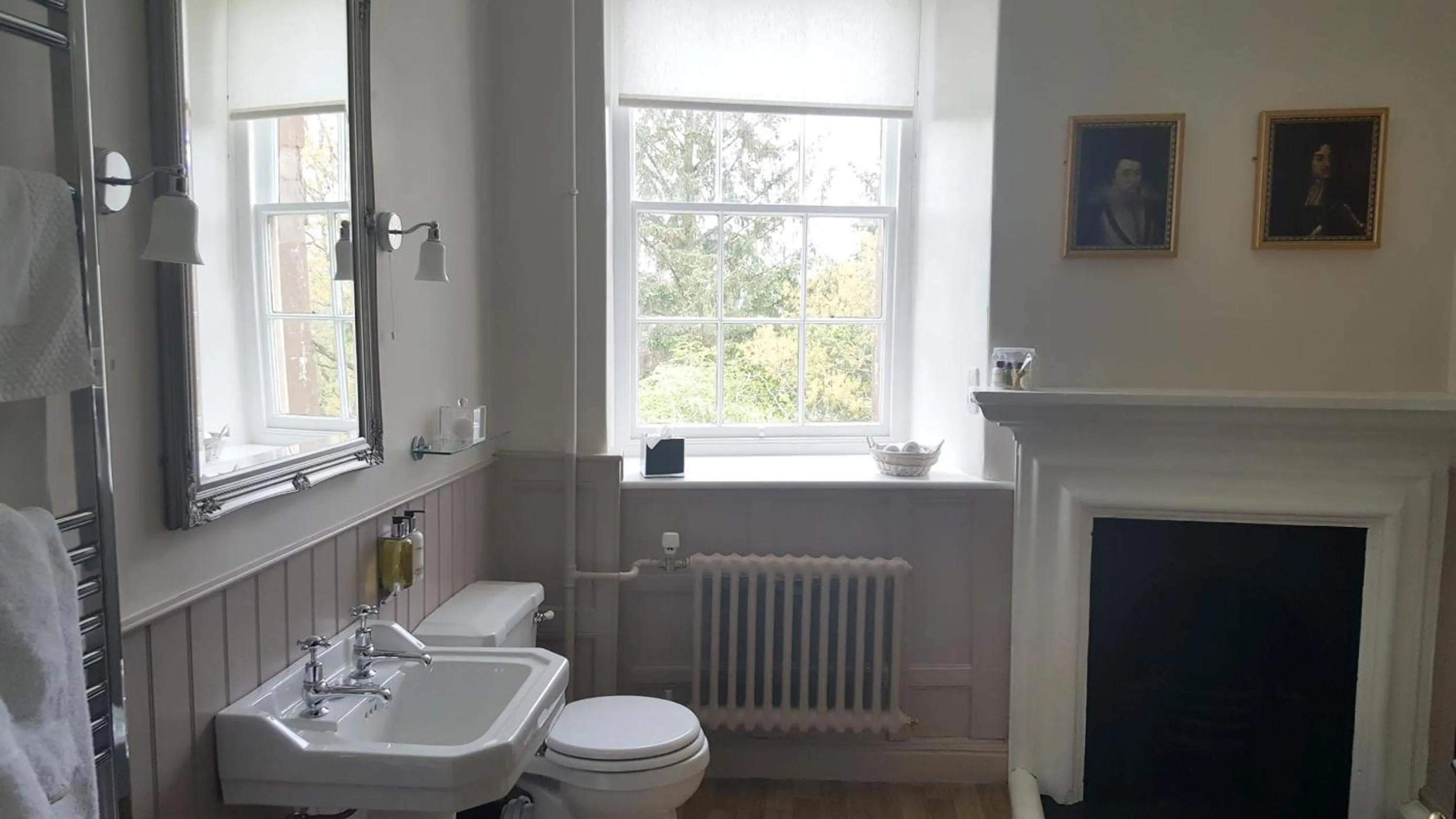 Bathroom in Appleby Castle