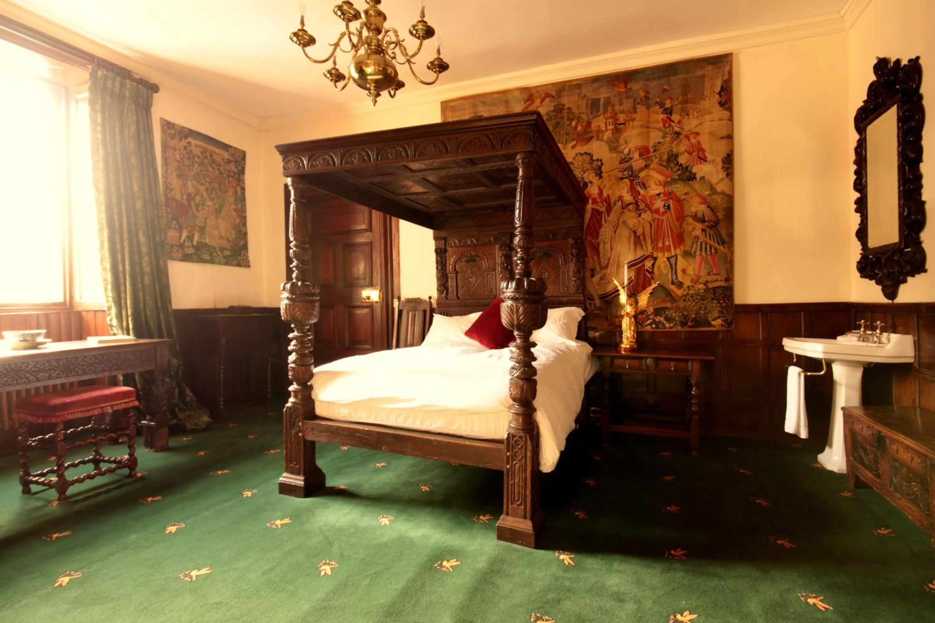 Bedroom in Appleby Castle