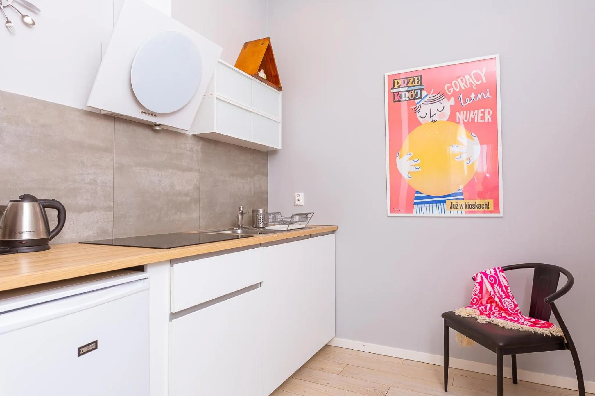 Kitchen or kitchenette in Apartamenty Rodzinne Plater74