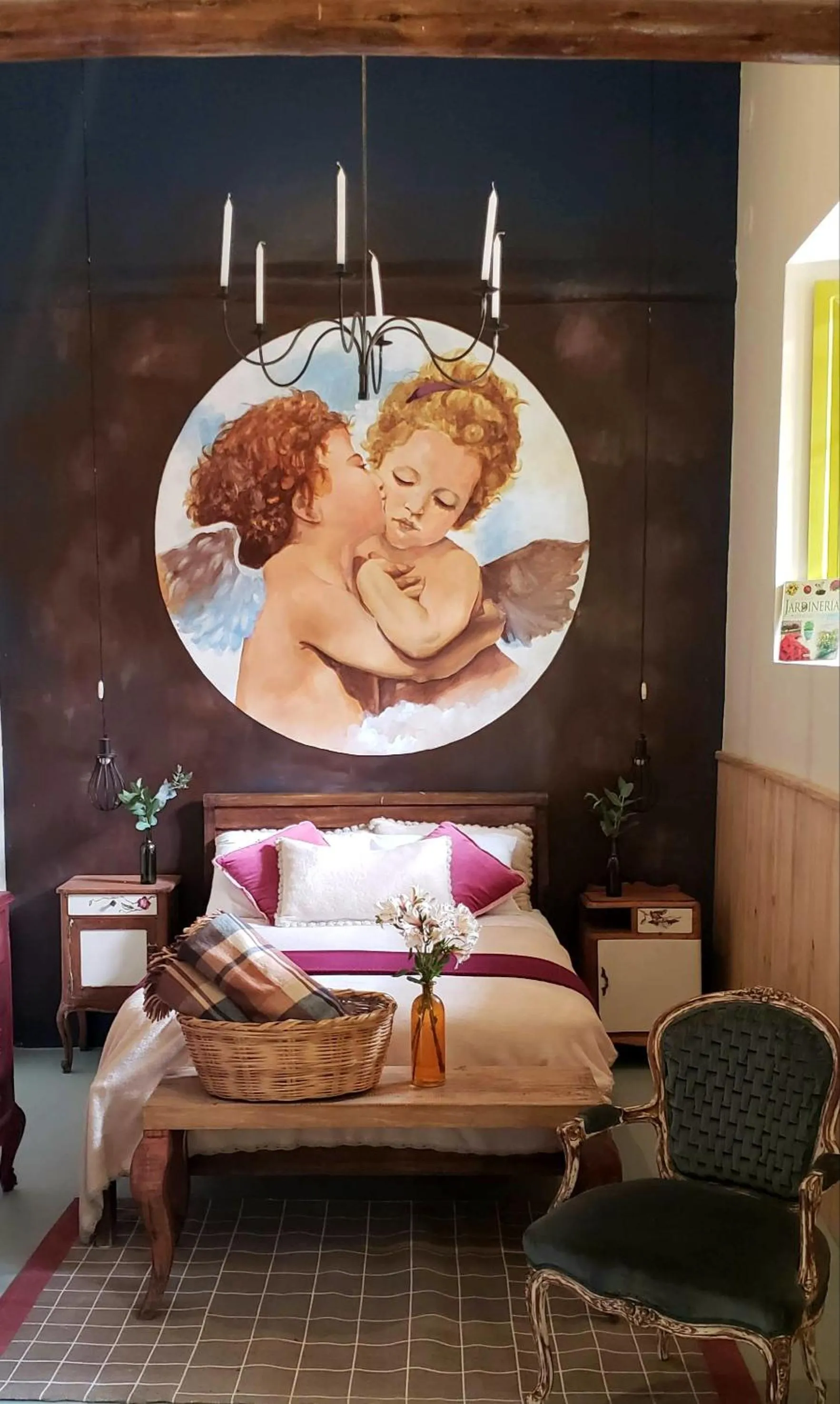 Bed in Niños Hotel Fierro