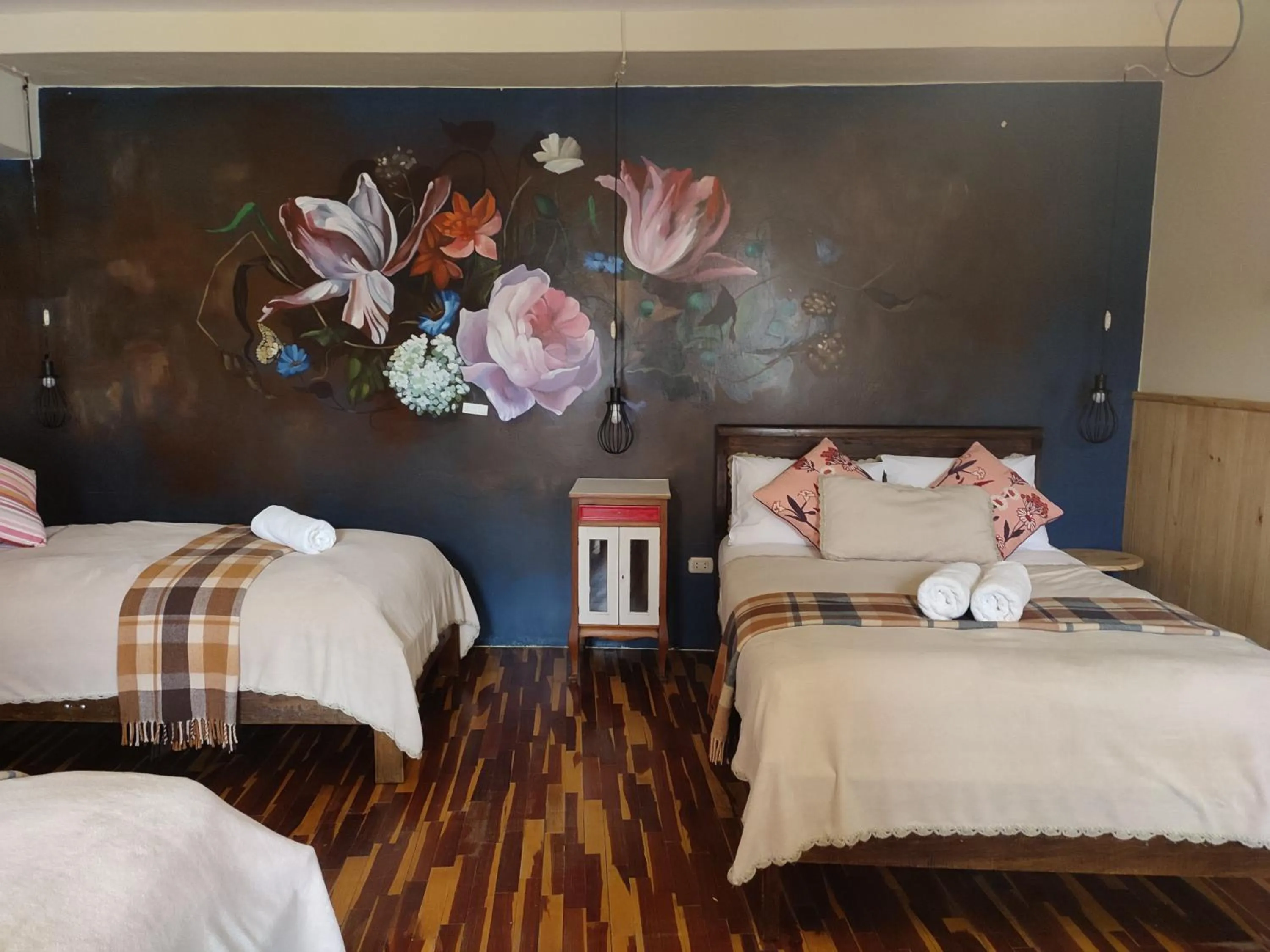 Bed in Niños Hotel Fierro