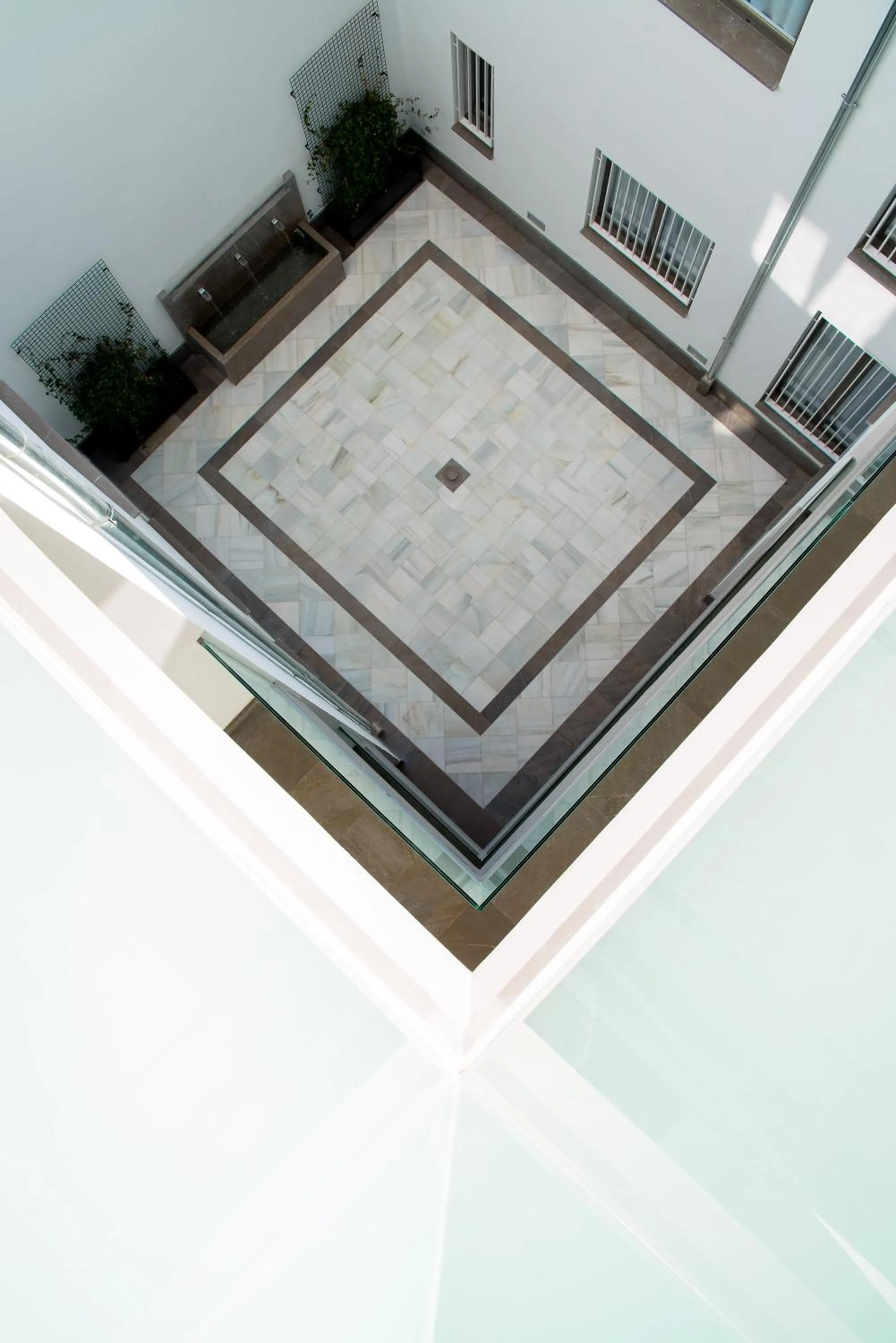 Patio in Apartamentos Campo Del Príncipe