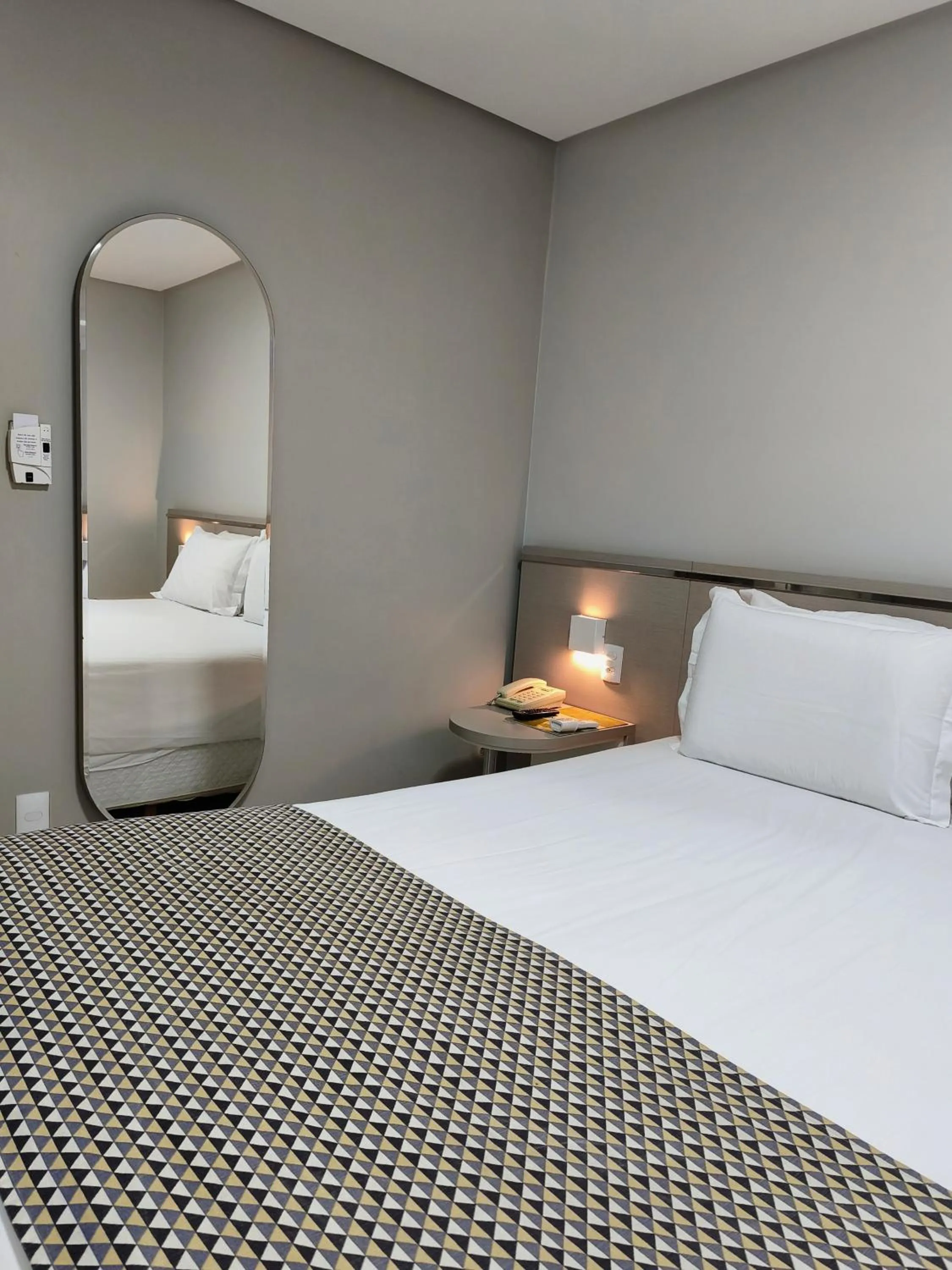 Bed in Hotel San Pietro