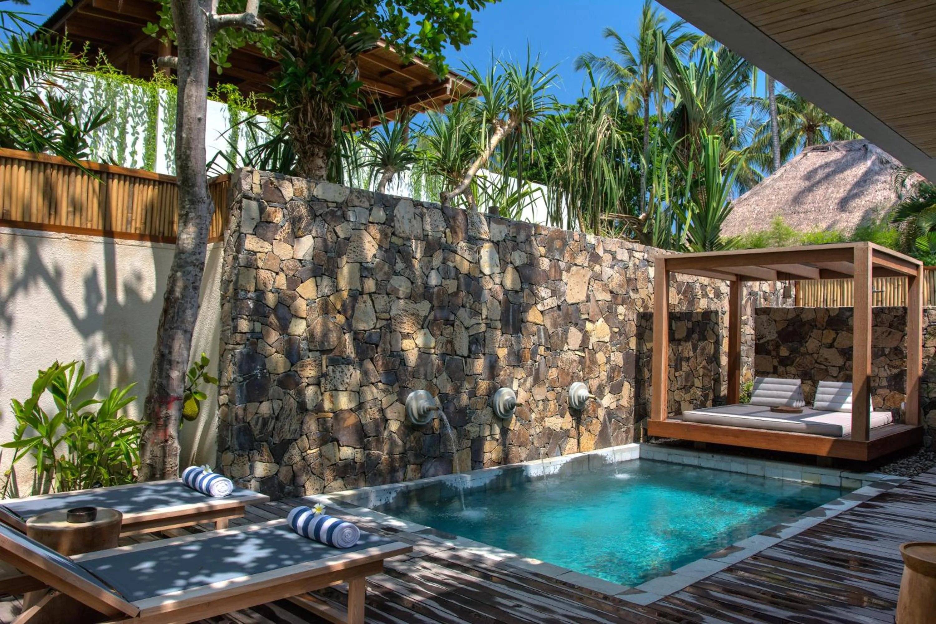 Swimming pool in Jeeva Santai Villas