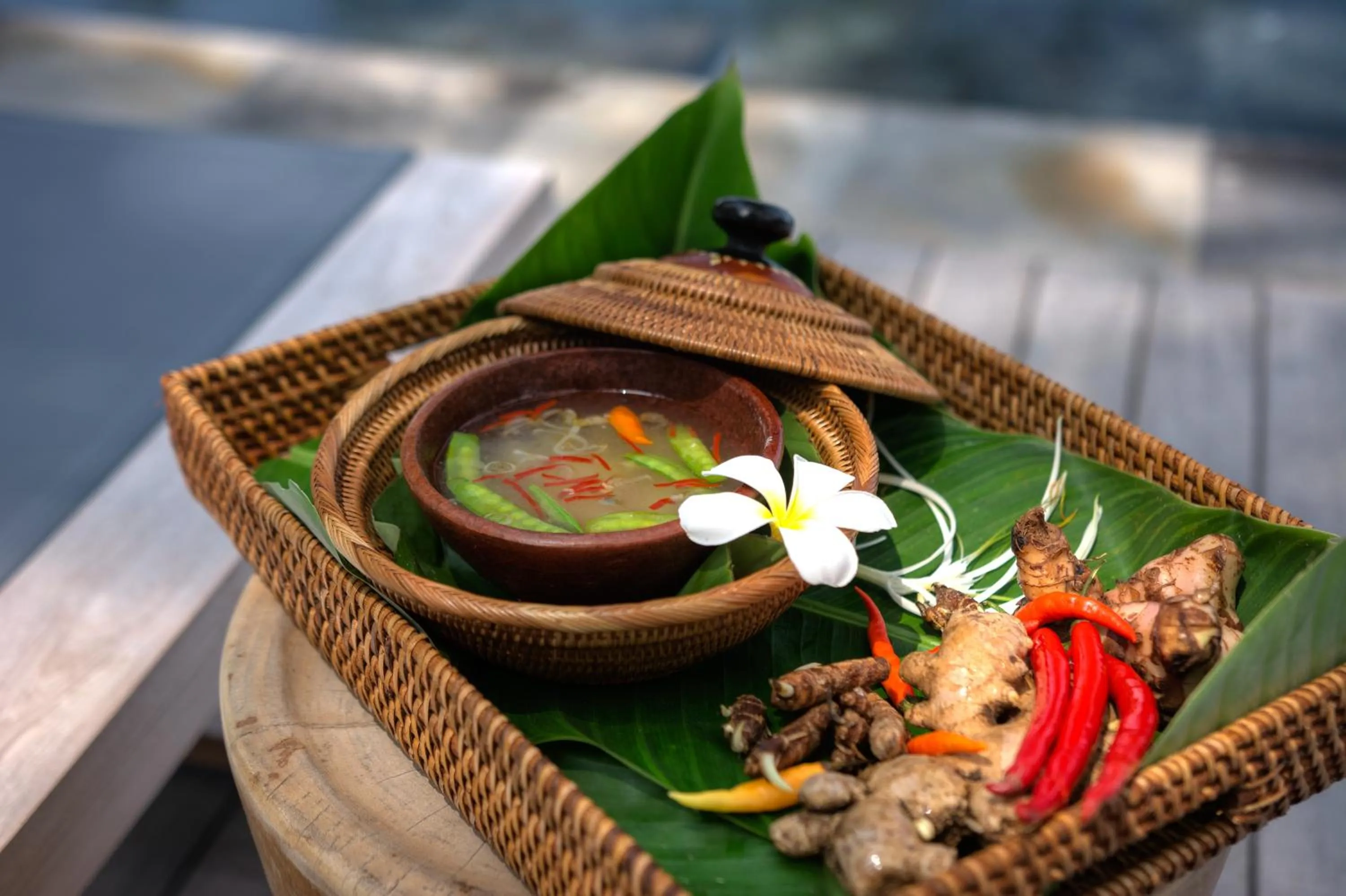 Food close-up in Jeeva Santai Villas