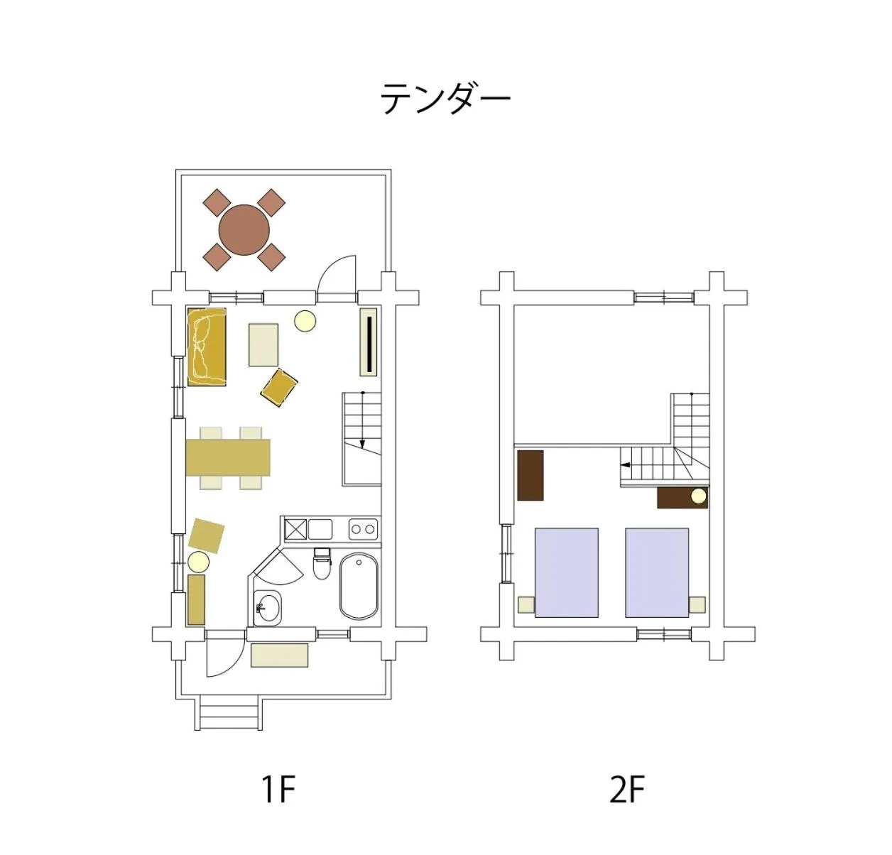 Floor plan in Fiore Shima