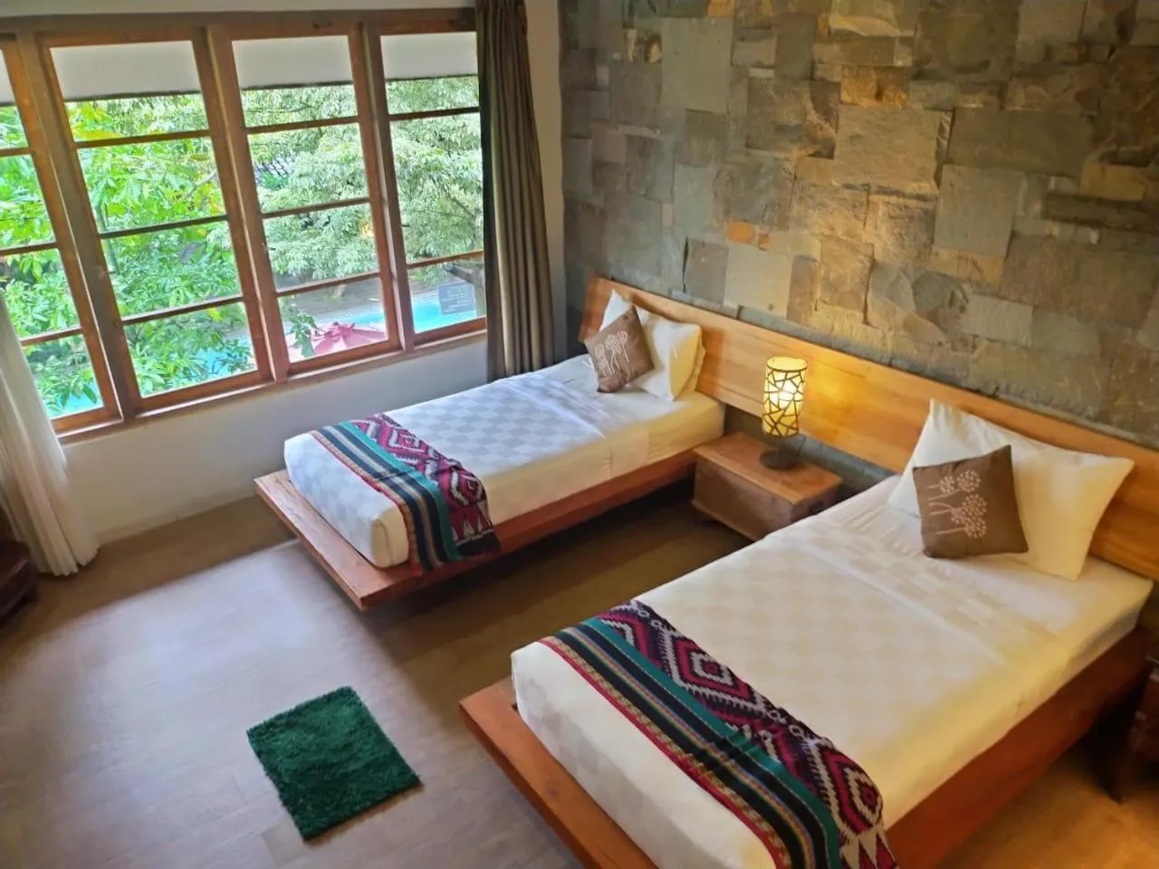 Bed in WARISAN Heritage Boutique Hotel