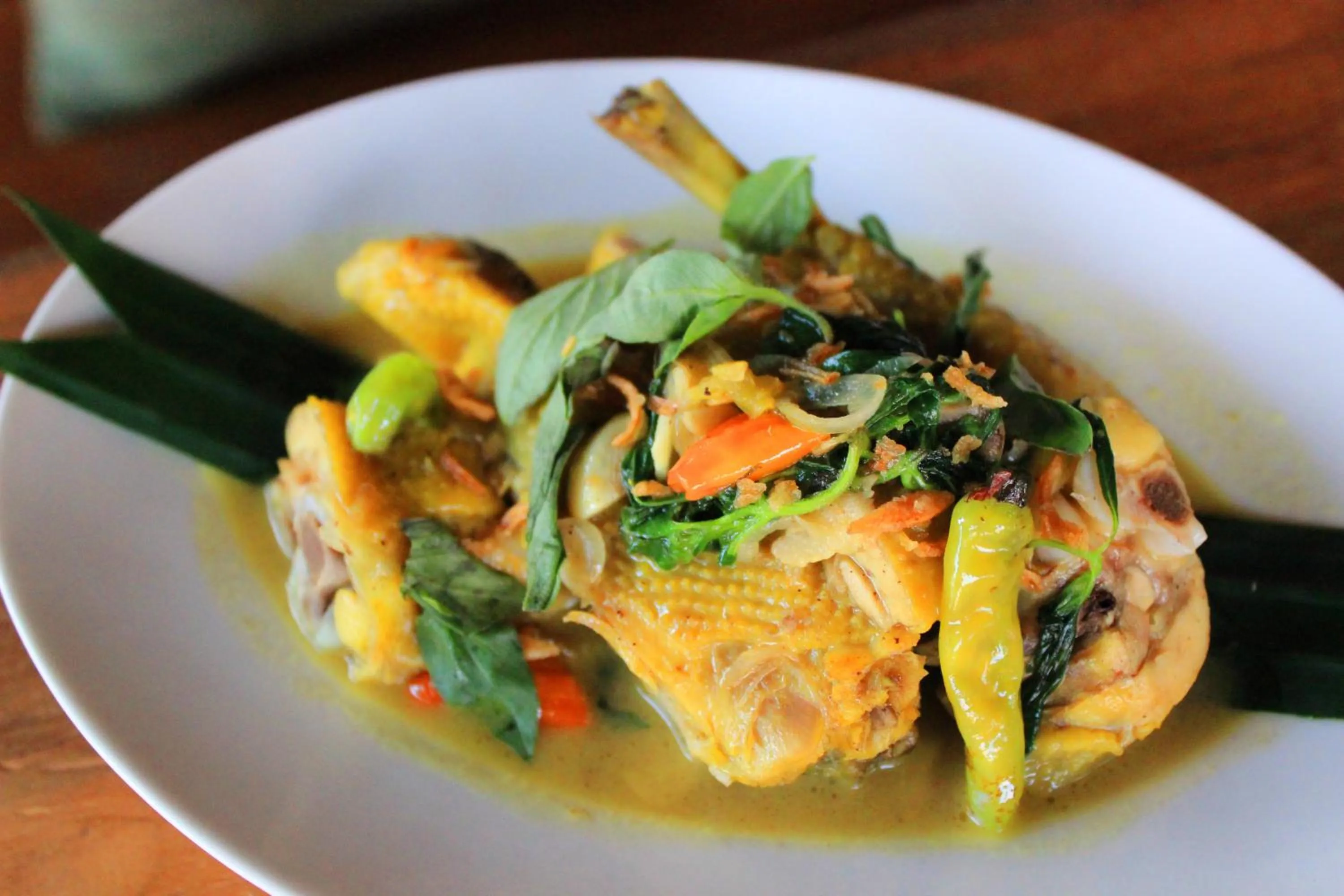 Food close-up in WARISAN Heritage Boutique Hotel