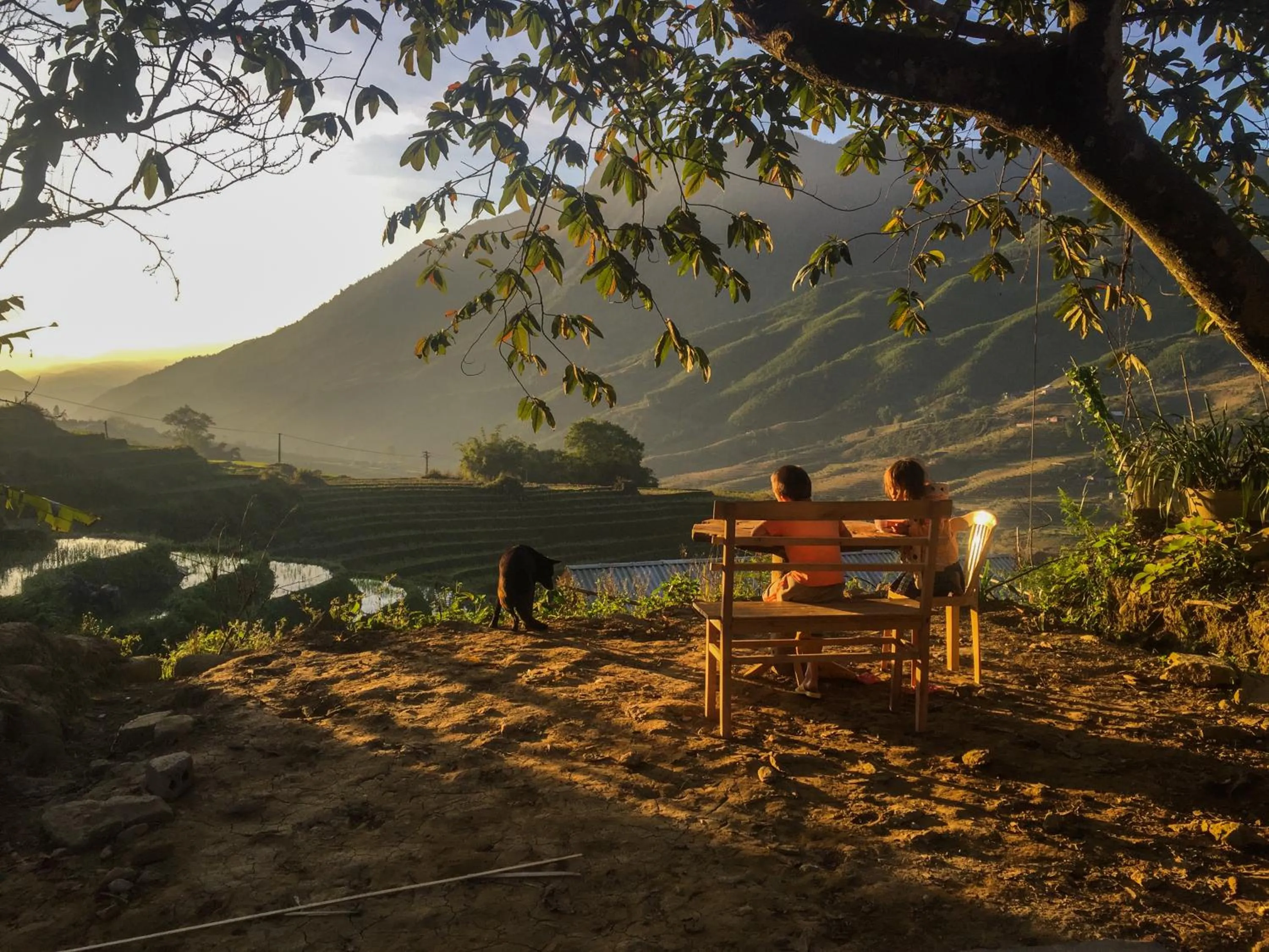 Garden view in Mekhoo & Zizi Sapa Homestay