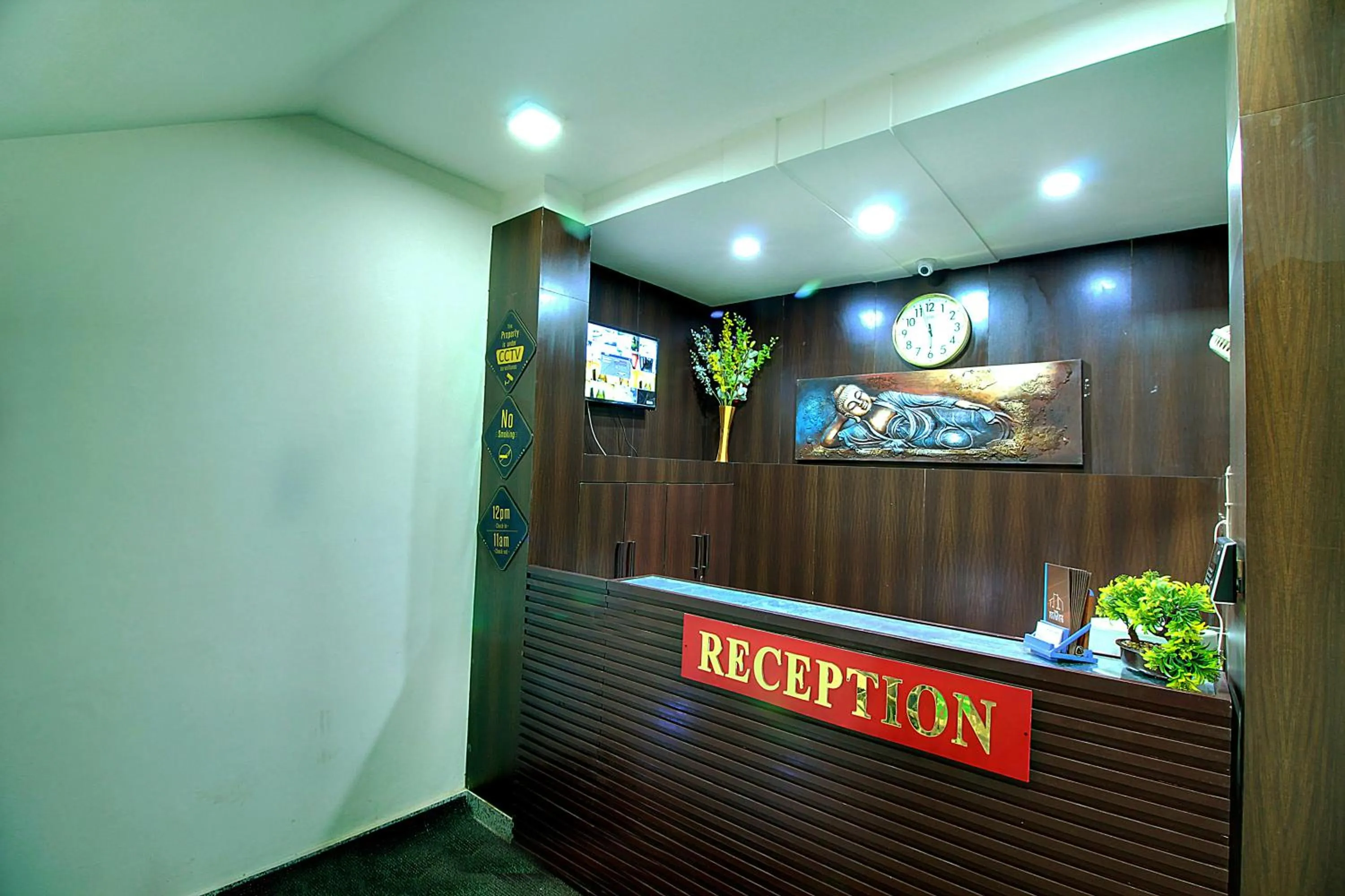 Lobby or reception in STAAYZ Premium Gurgaon