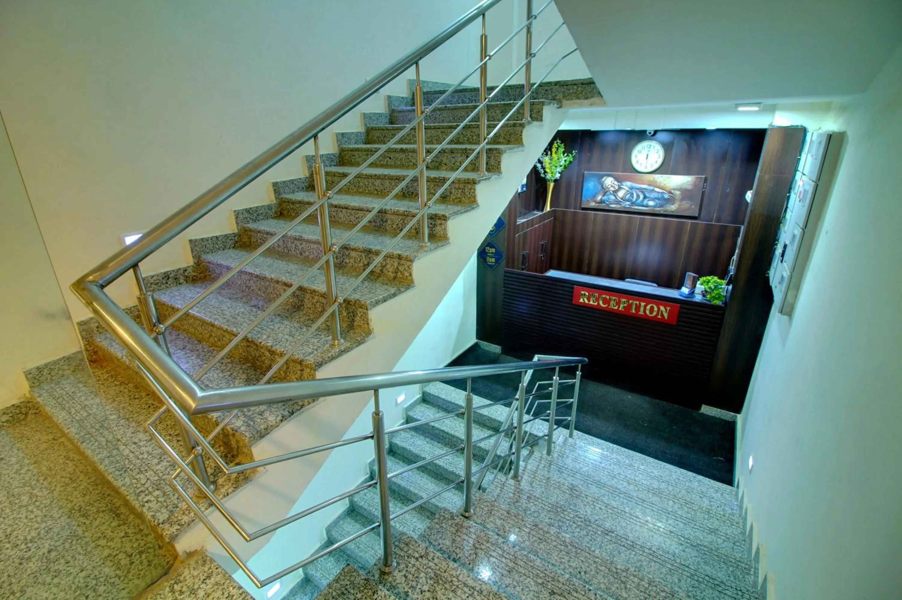 Lobby or reception in STAAYZ Premium Gurgaon