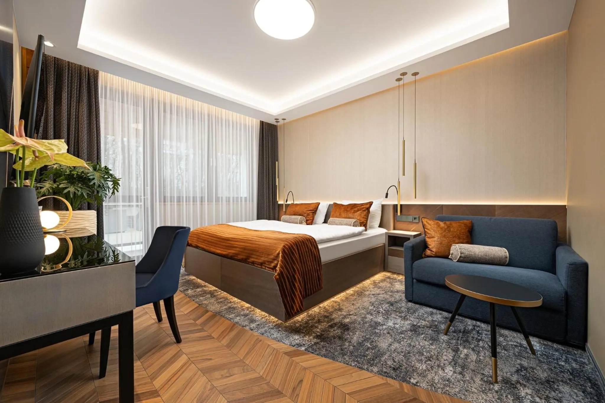 Bedroom, Bed in Avalon Resort & SPA