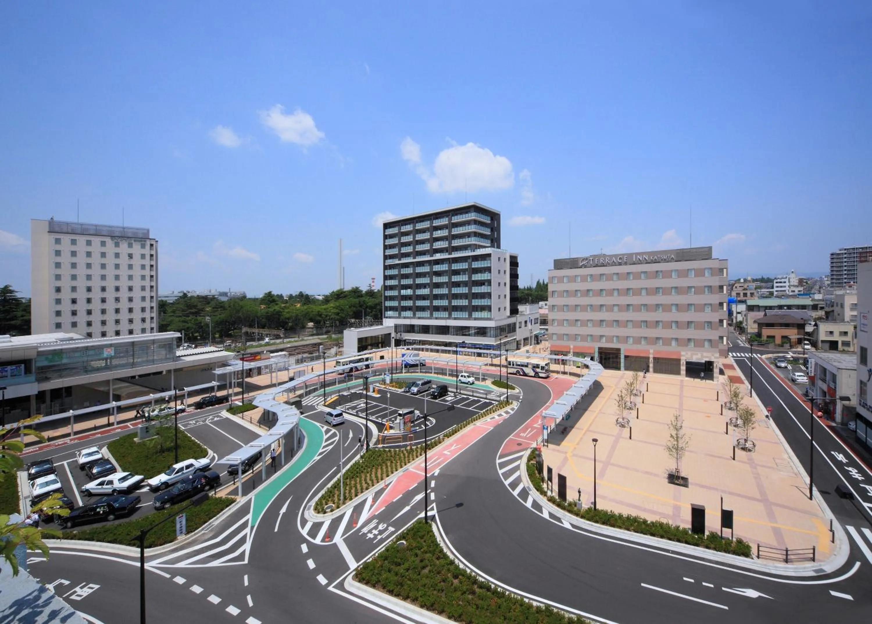 Facade/entrance in Terrace Inn Katsuta