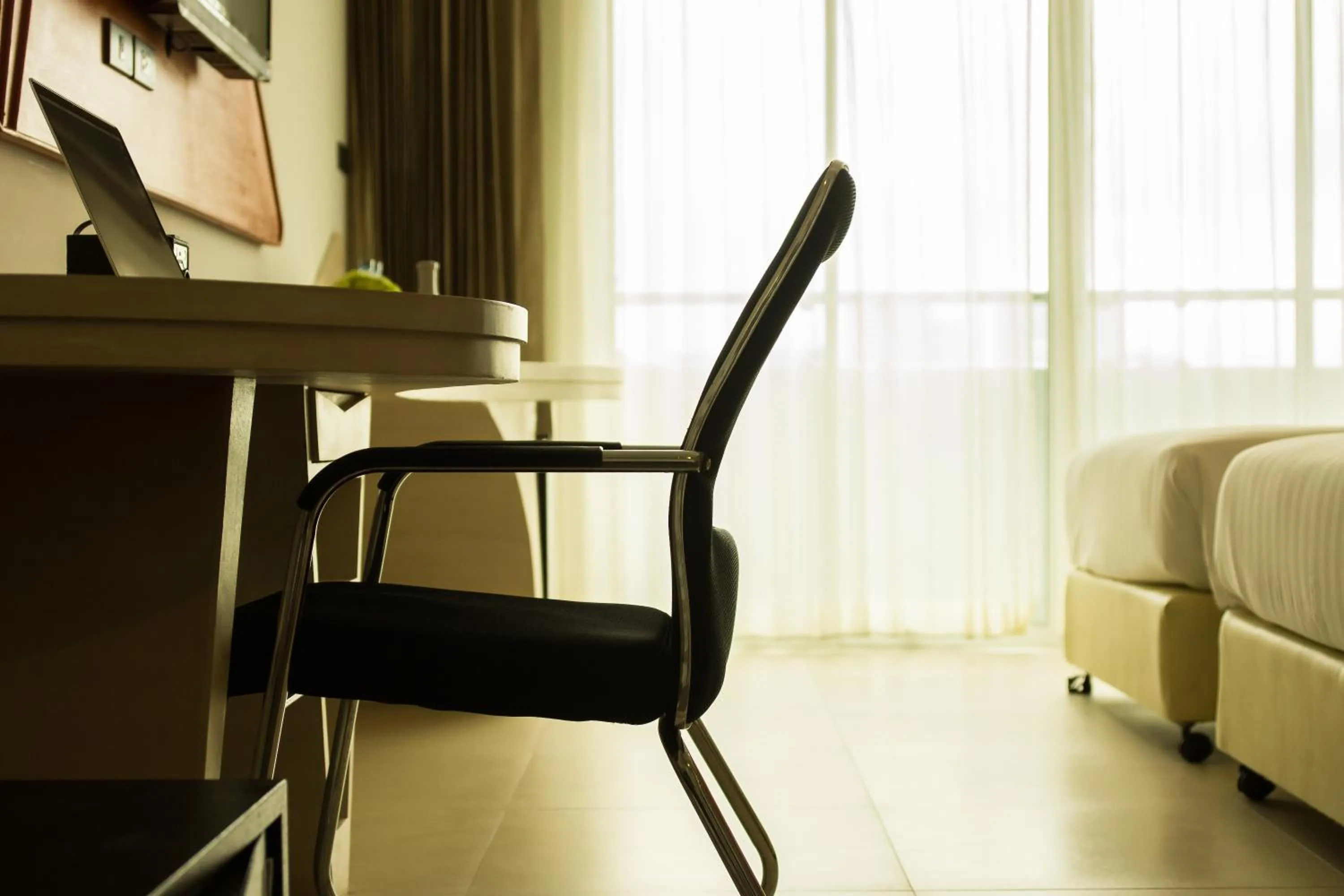 Seating area in Blue Boat Hotel JC