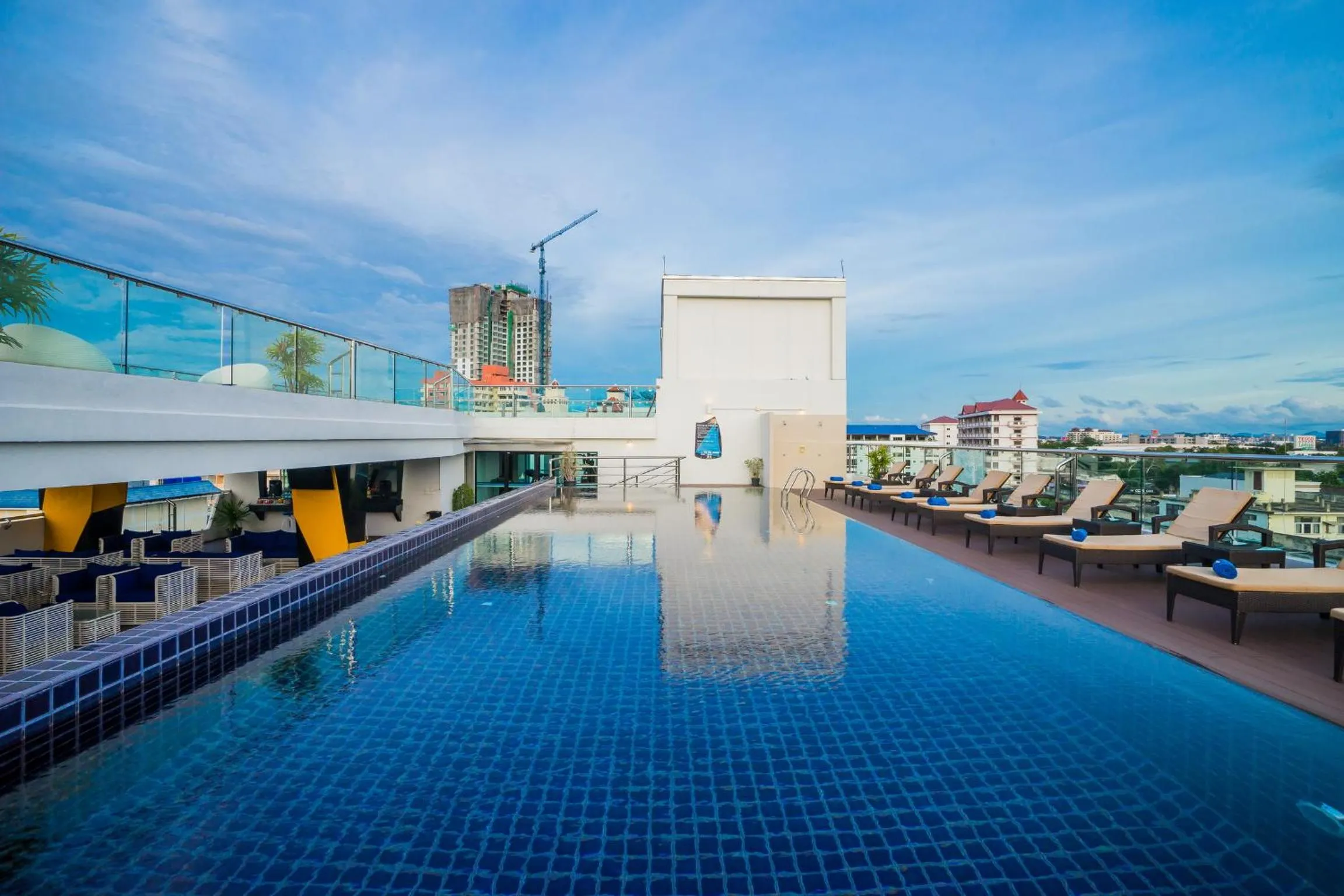 Bird's eye view in Blue Boat Hotel JC