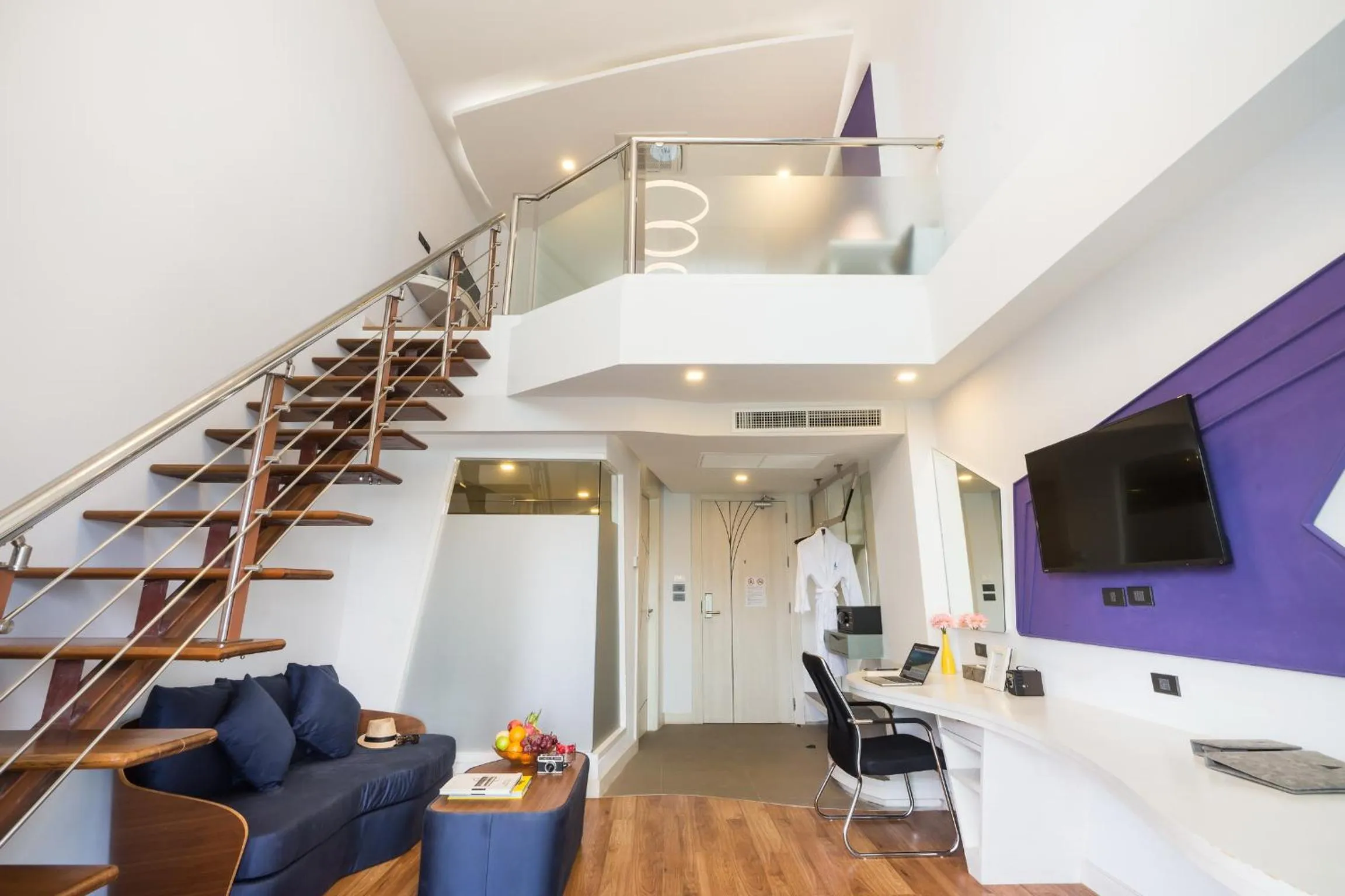 Bathroom in Blue Boat Hotel JC