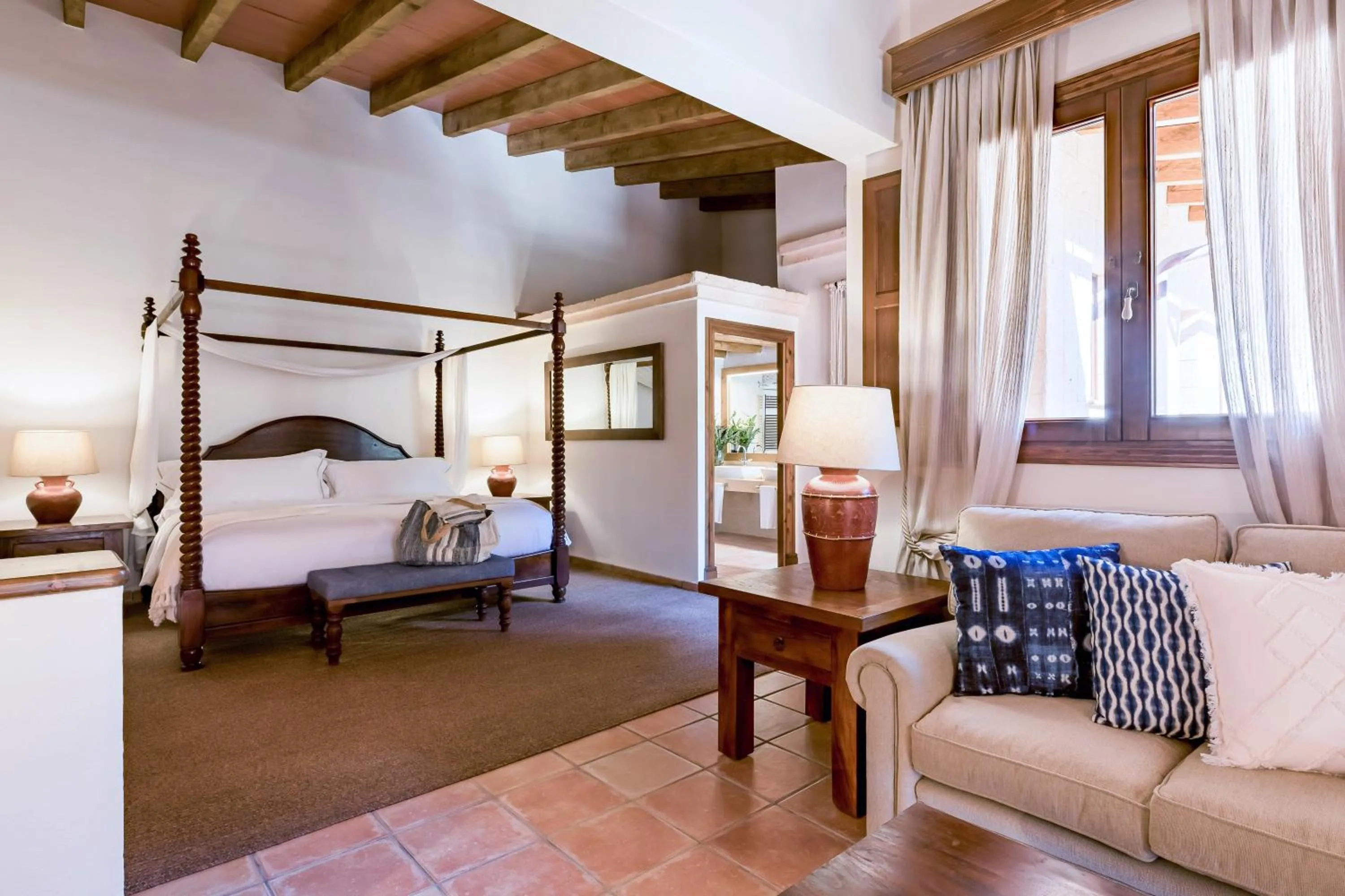 Bedroom, Bed in Finca Ratxo Hotel, member of Melia Collection