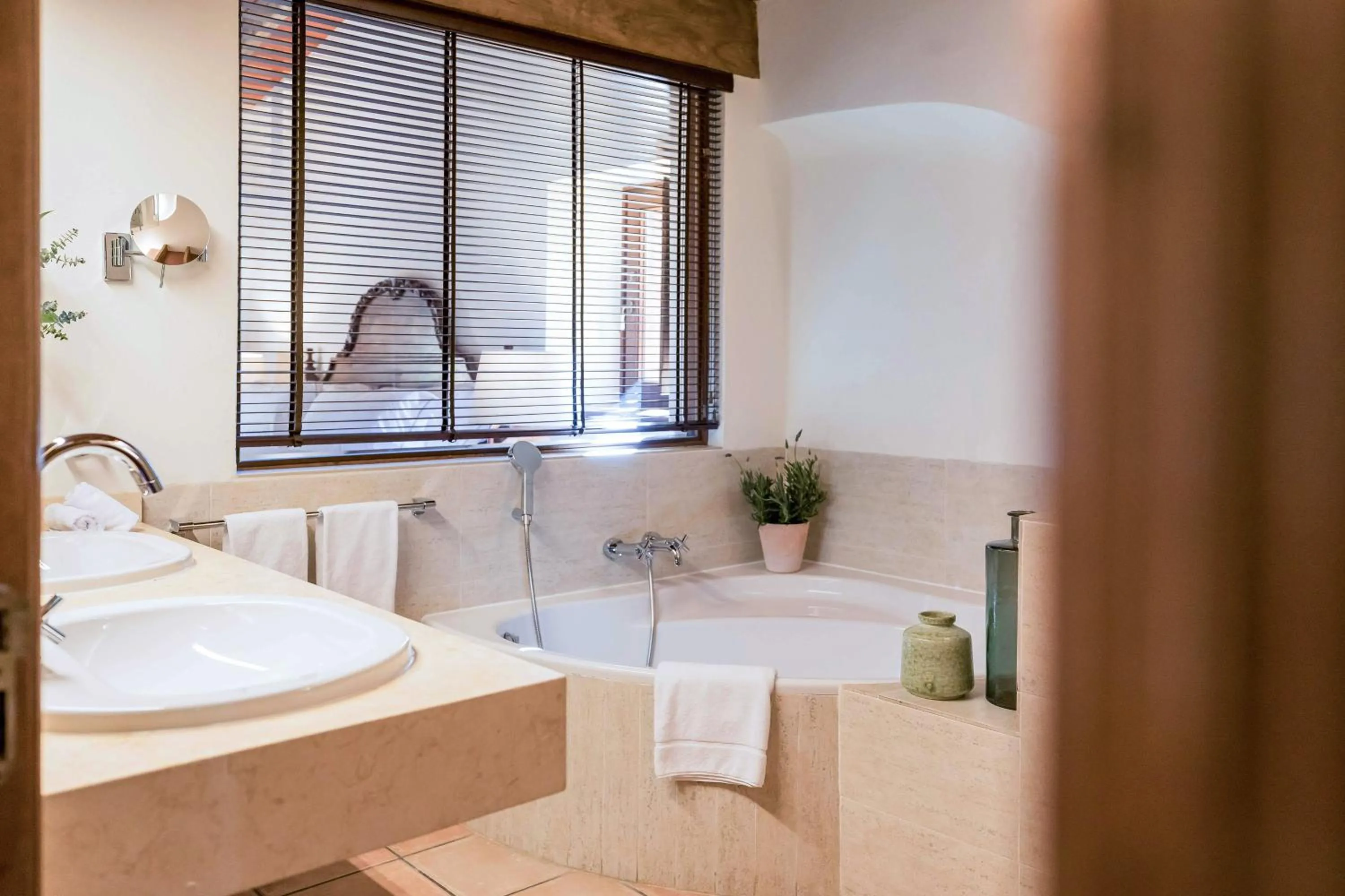 Bathroom in Finca Ratxo Hotel, member of Melia Collection