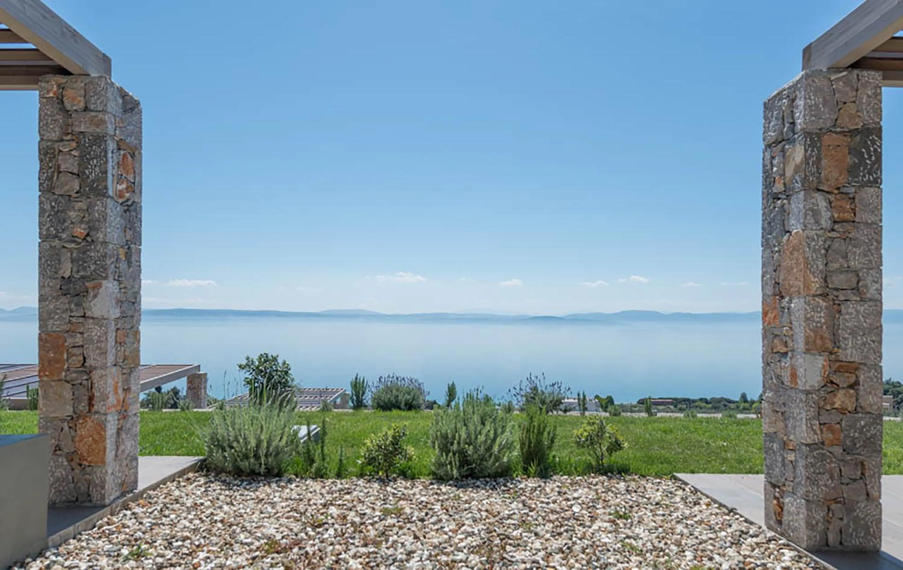 Garden view in Elimnion Resort