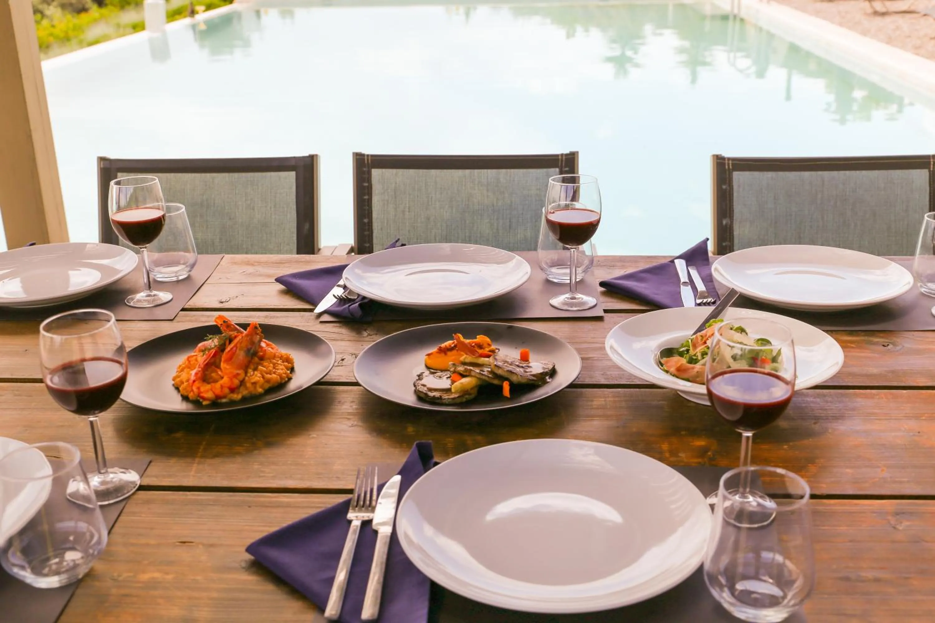 Lunch in Elimnion Resort