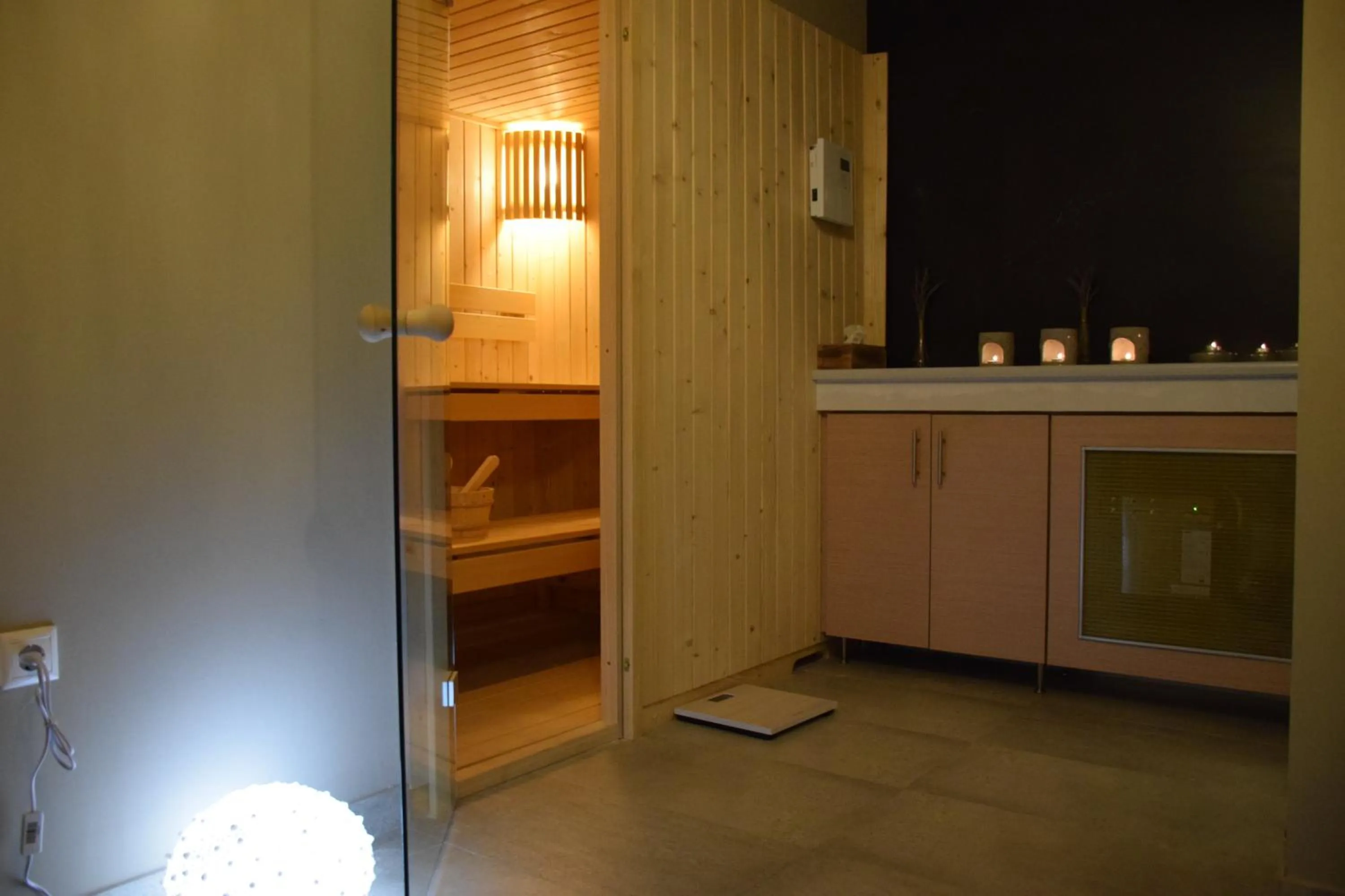 Sauna in Elimnion Resort