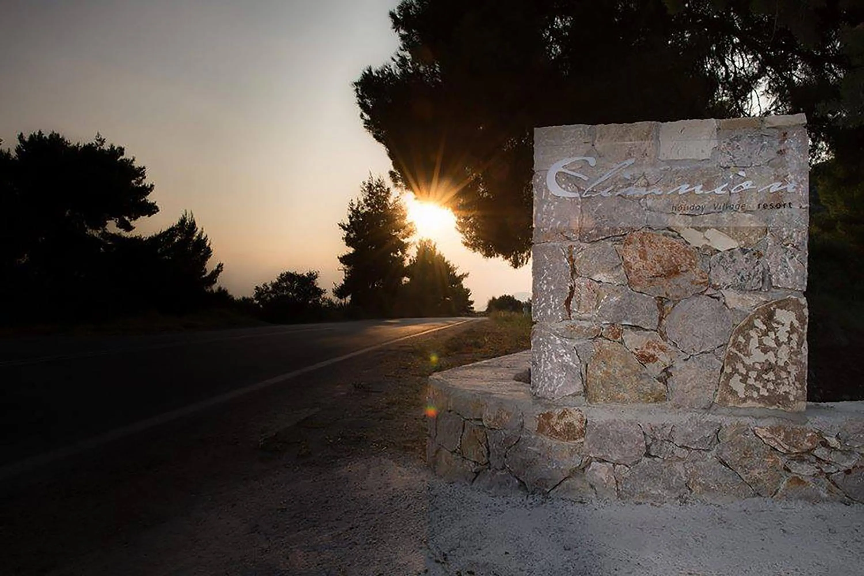 Street view in Elimnion Resort