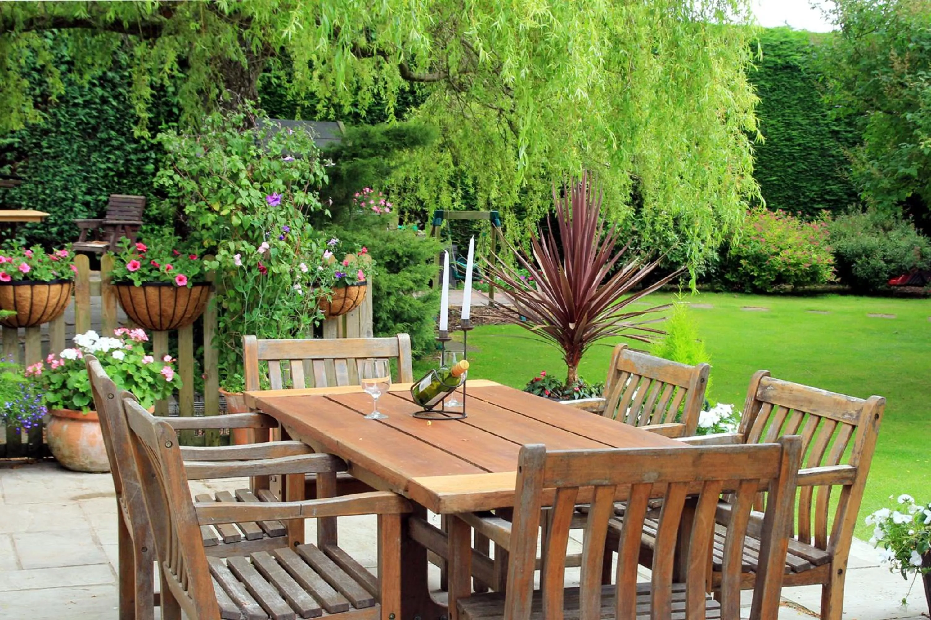 Patio in Westacre Bed & Breakfast
