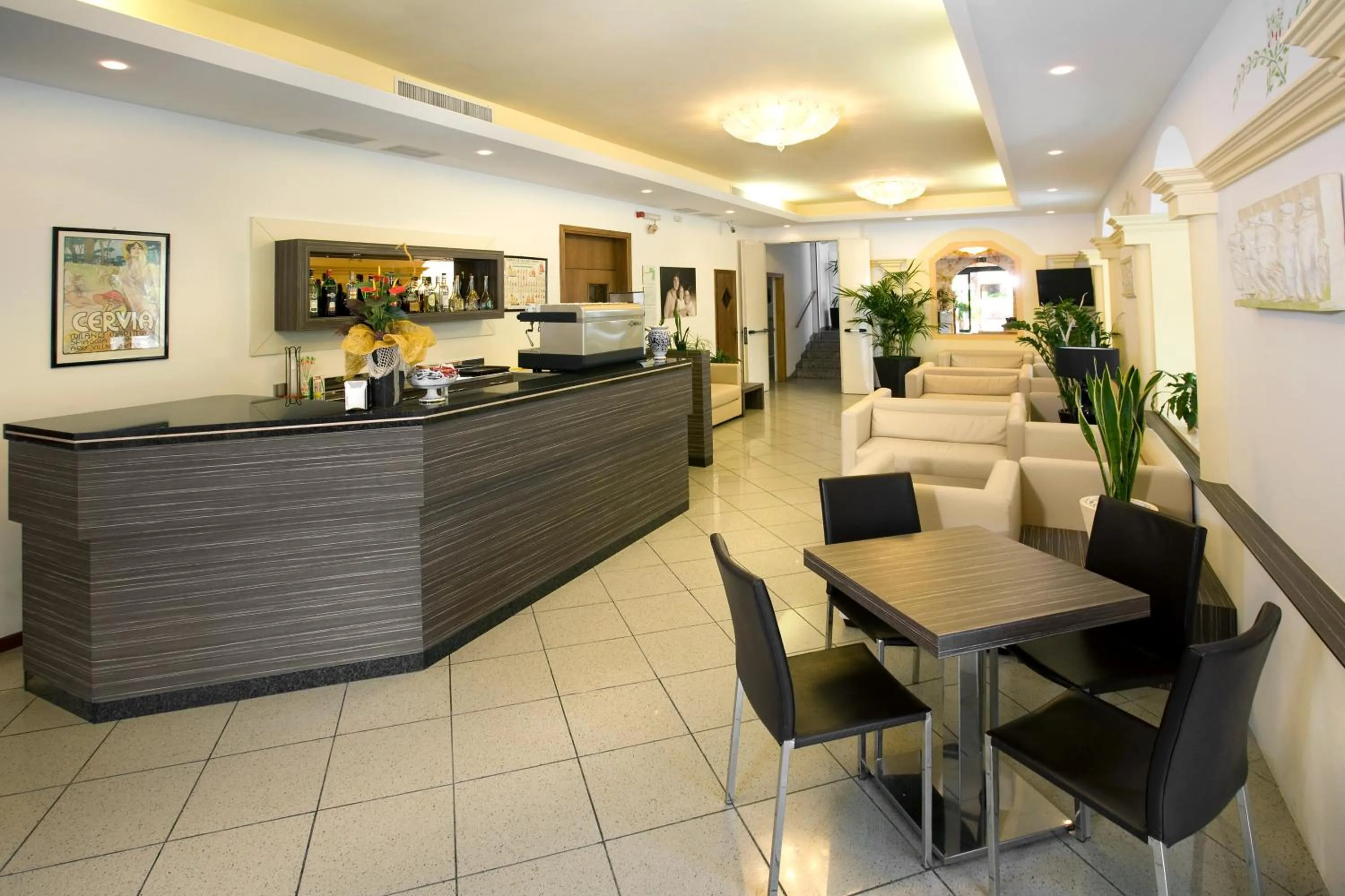 Lobby or reception in Hotel Boccaccio-free parking-