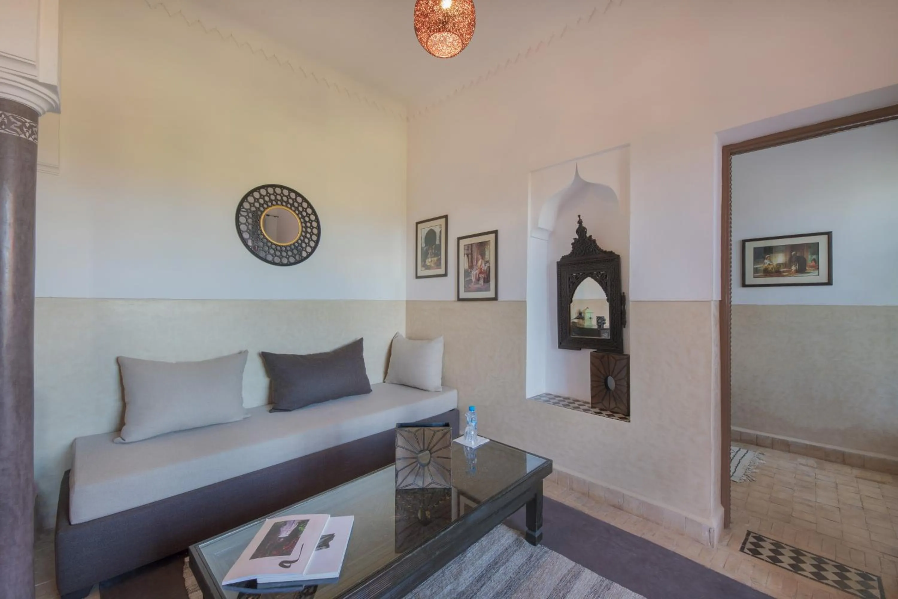 Living room in SOBOL Le Chant des Oliviers