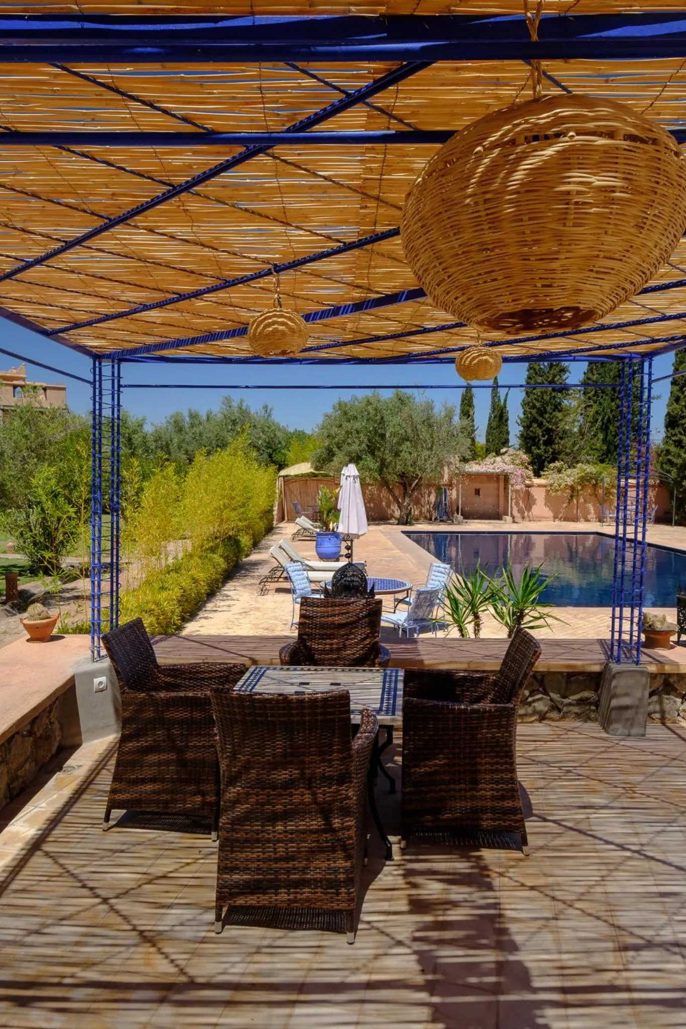 Patio in SOBOL Le Chant des Oliviers