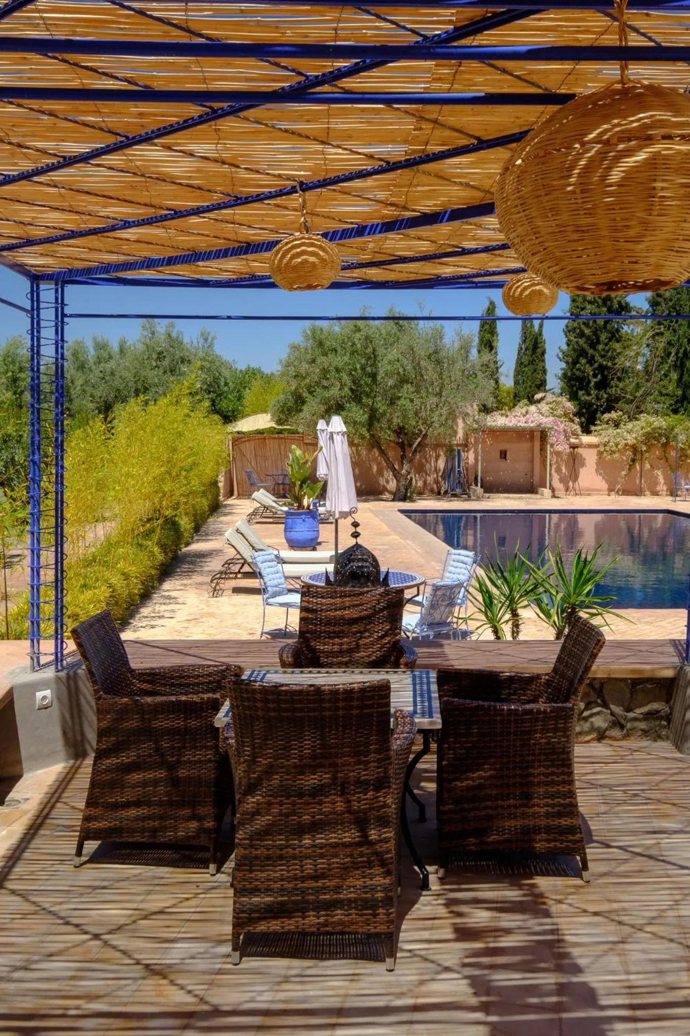 Patio in SOBOL Le Chant des Oliviers