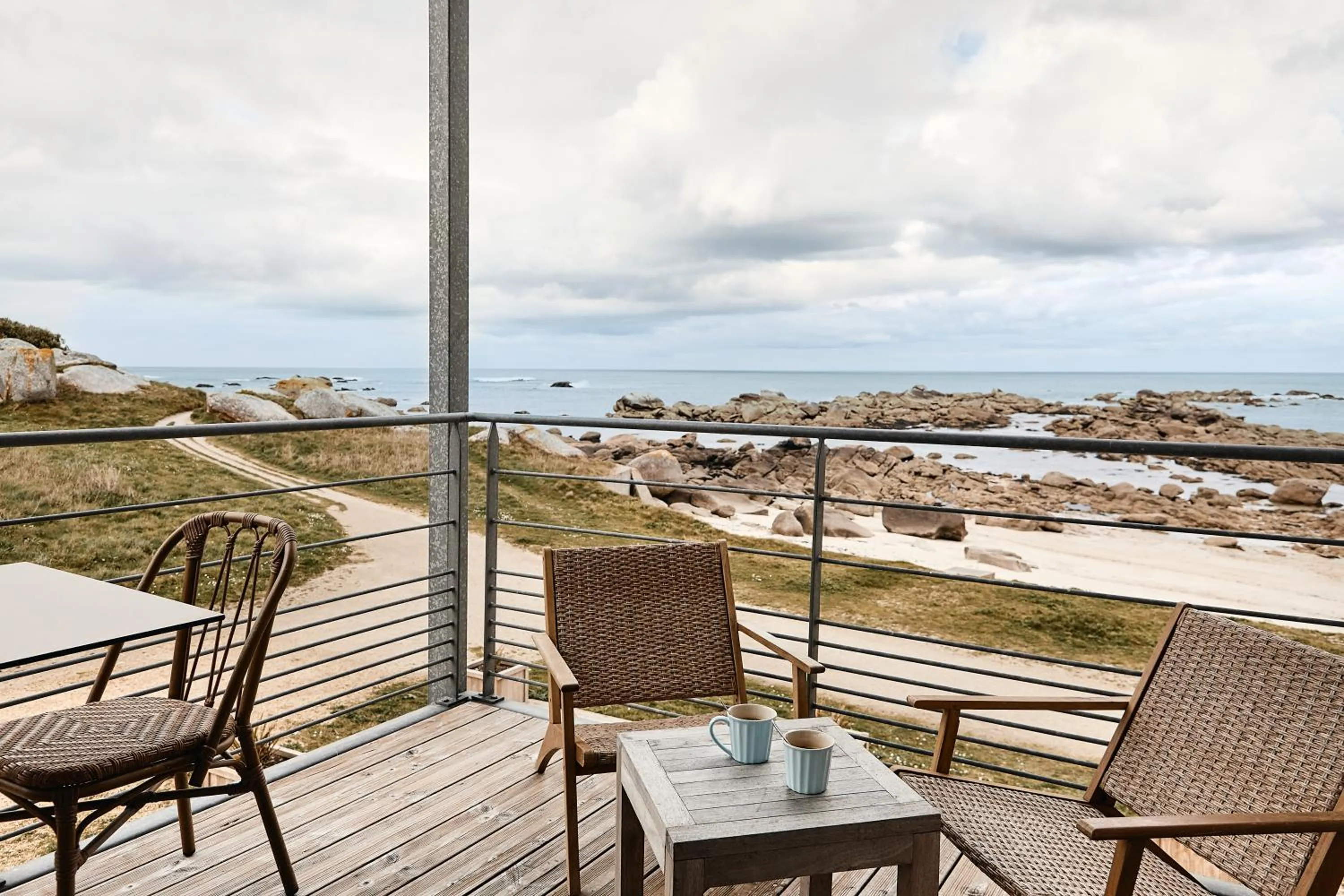 Balcony/Terrace in Hôtel de la Mer & Spa