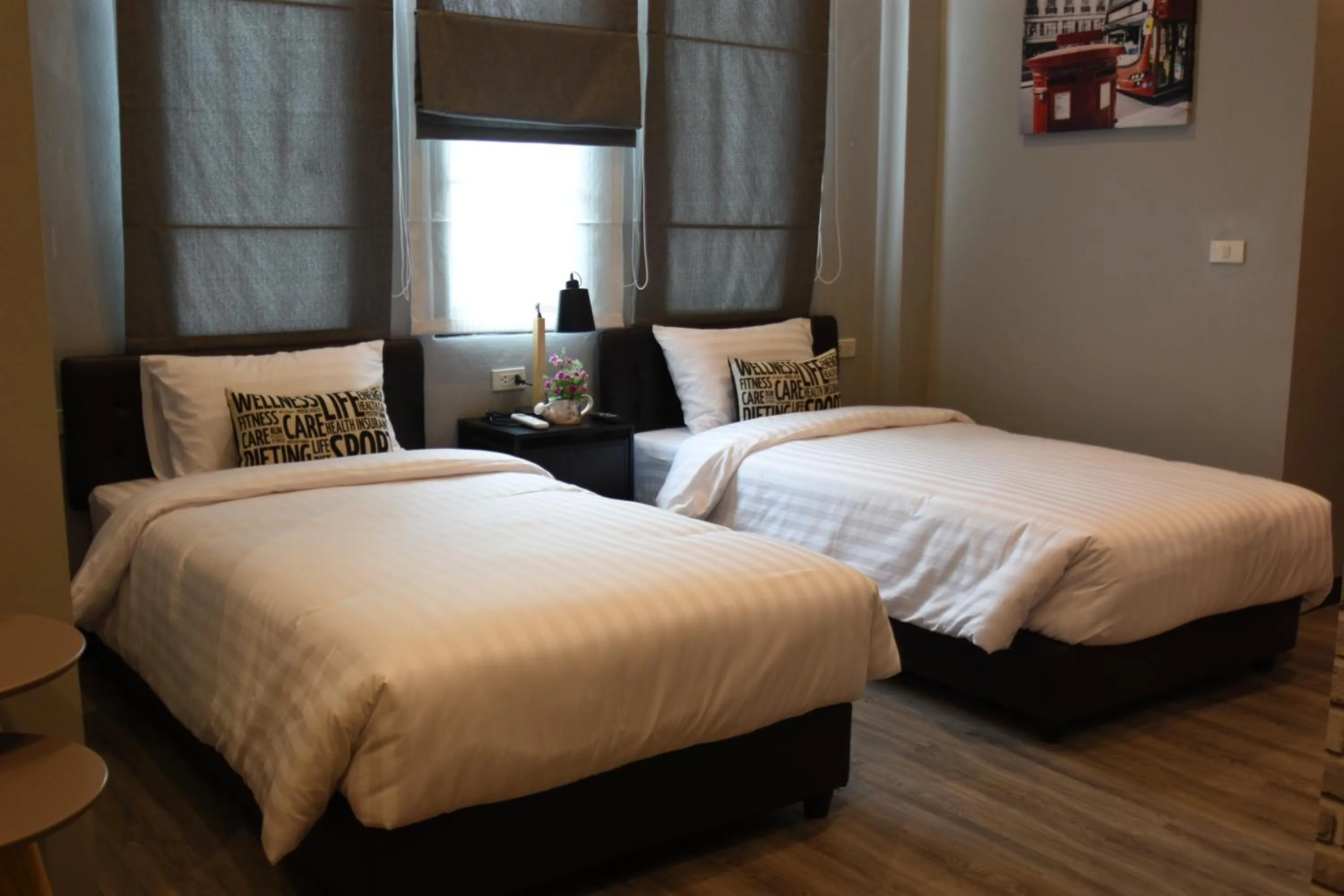 Bed in Natural Park Resort Pattaya