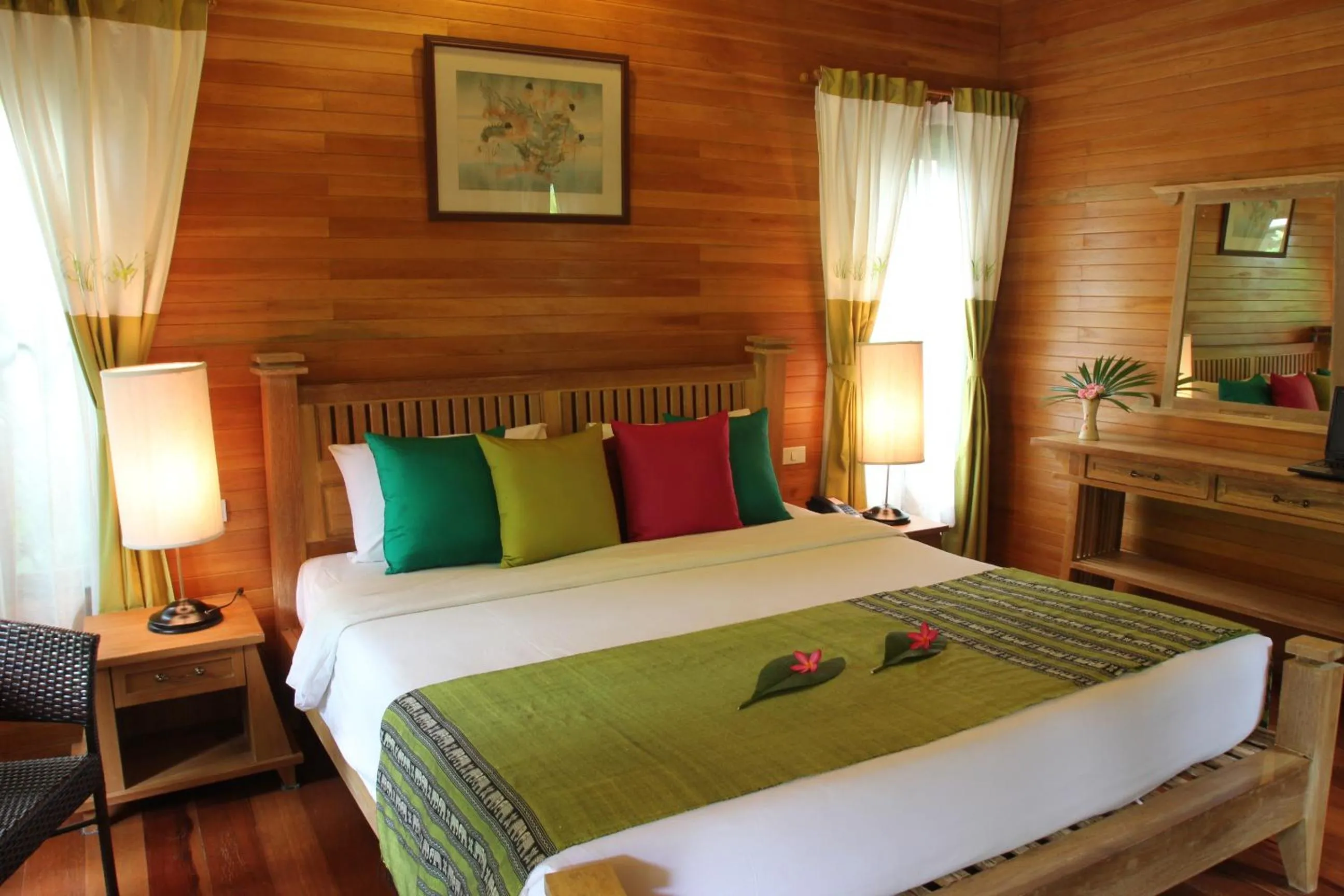 Bedroom, Bed in Natural Park Resort Pattaya