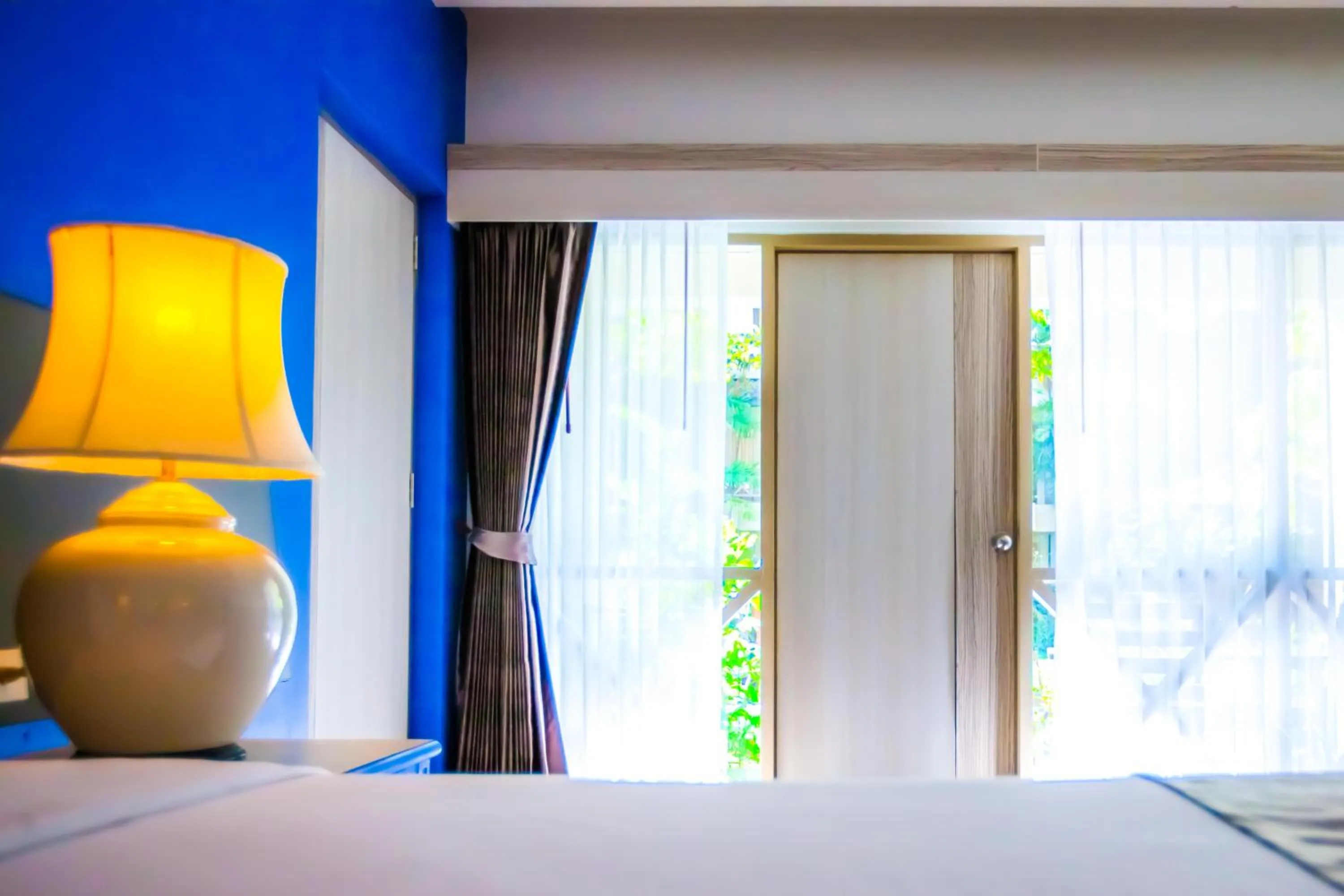 Bedroom, Bed in Natural Park Resort Pattaya