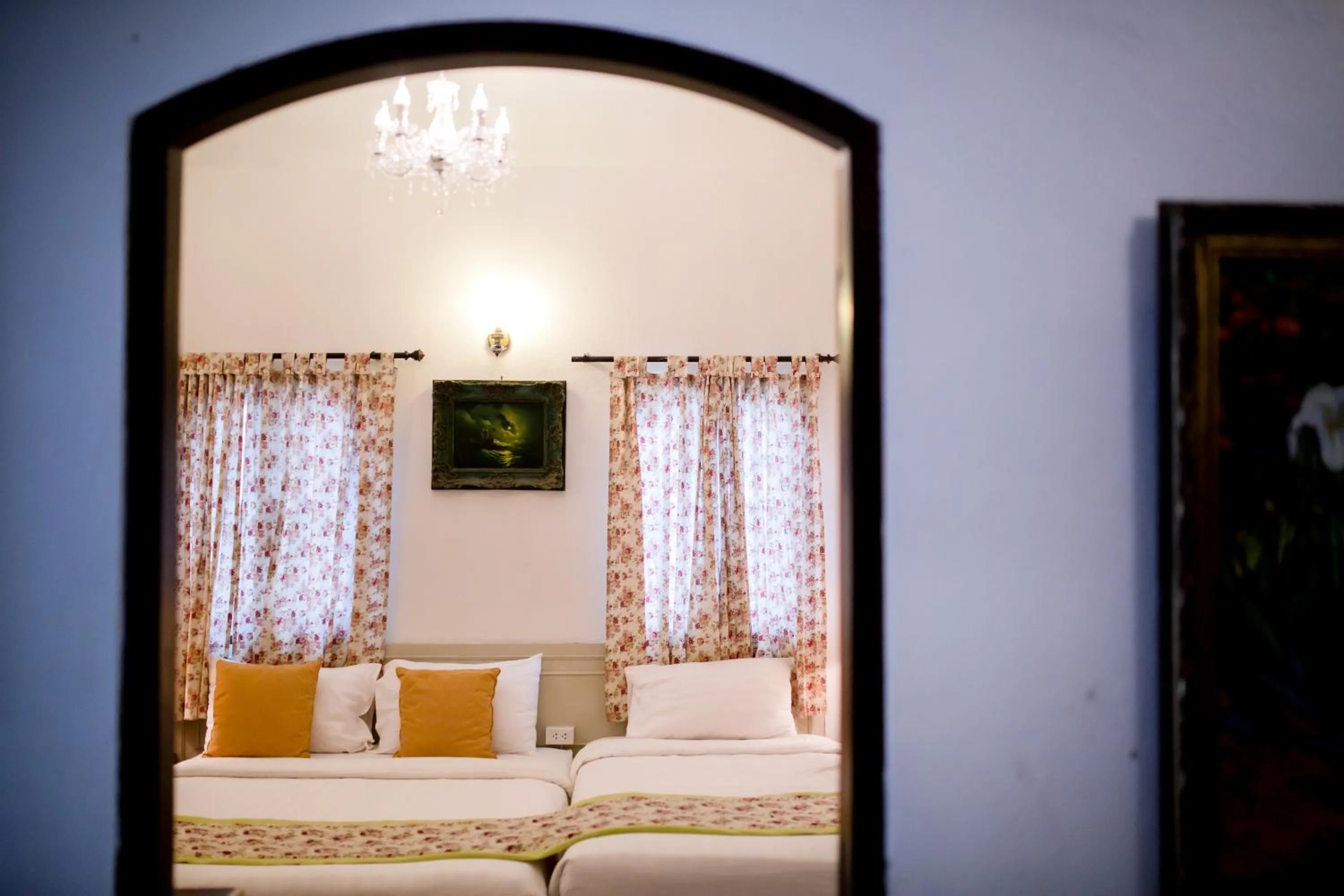 Bed in Natural Park Resort Pattaya