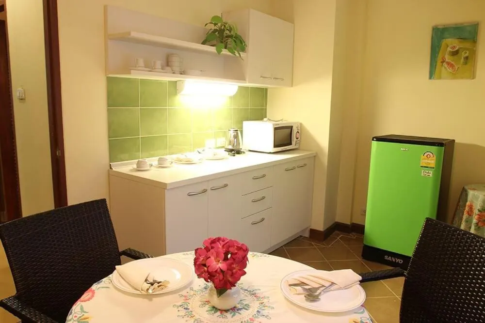 Kitchen or kitchenette in Natural Park Resort Pattaya