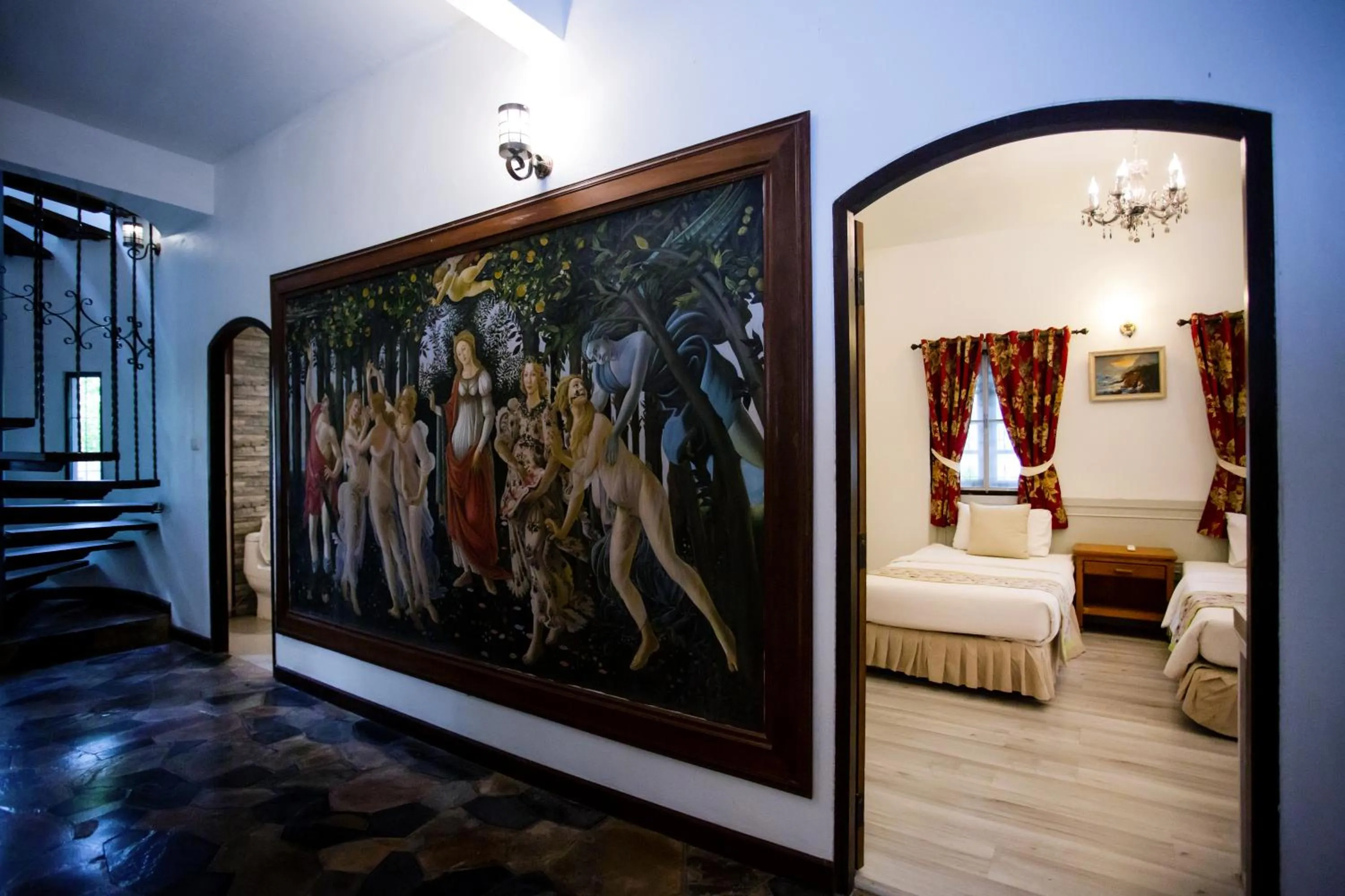 Bed in Natural Park Resort Pattaya