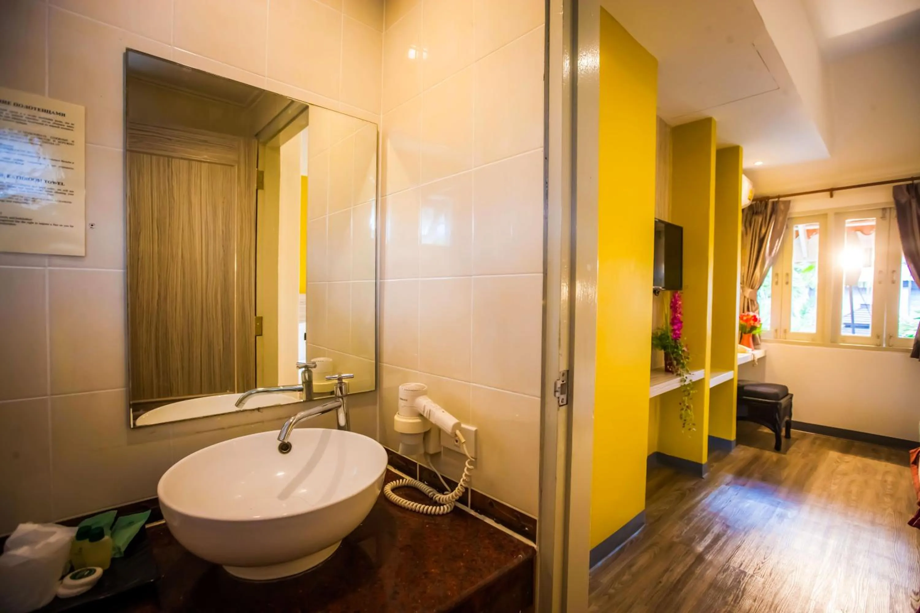 Bathroom in Natural Park Resort Pattaya