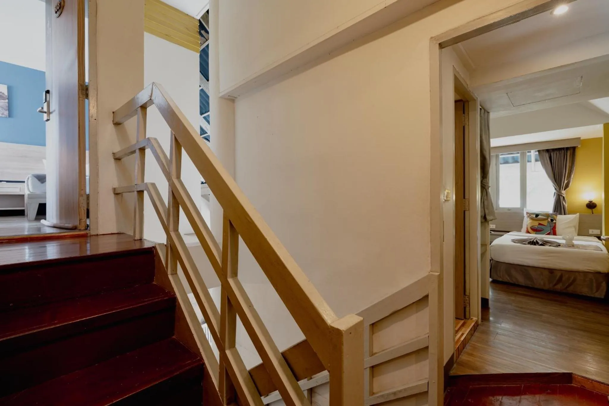 Bed in Natural Park Resort Pattaya