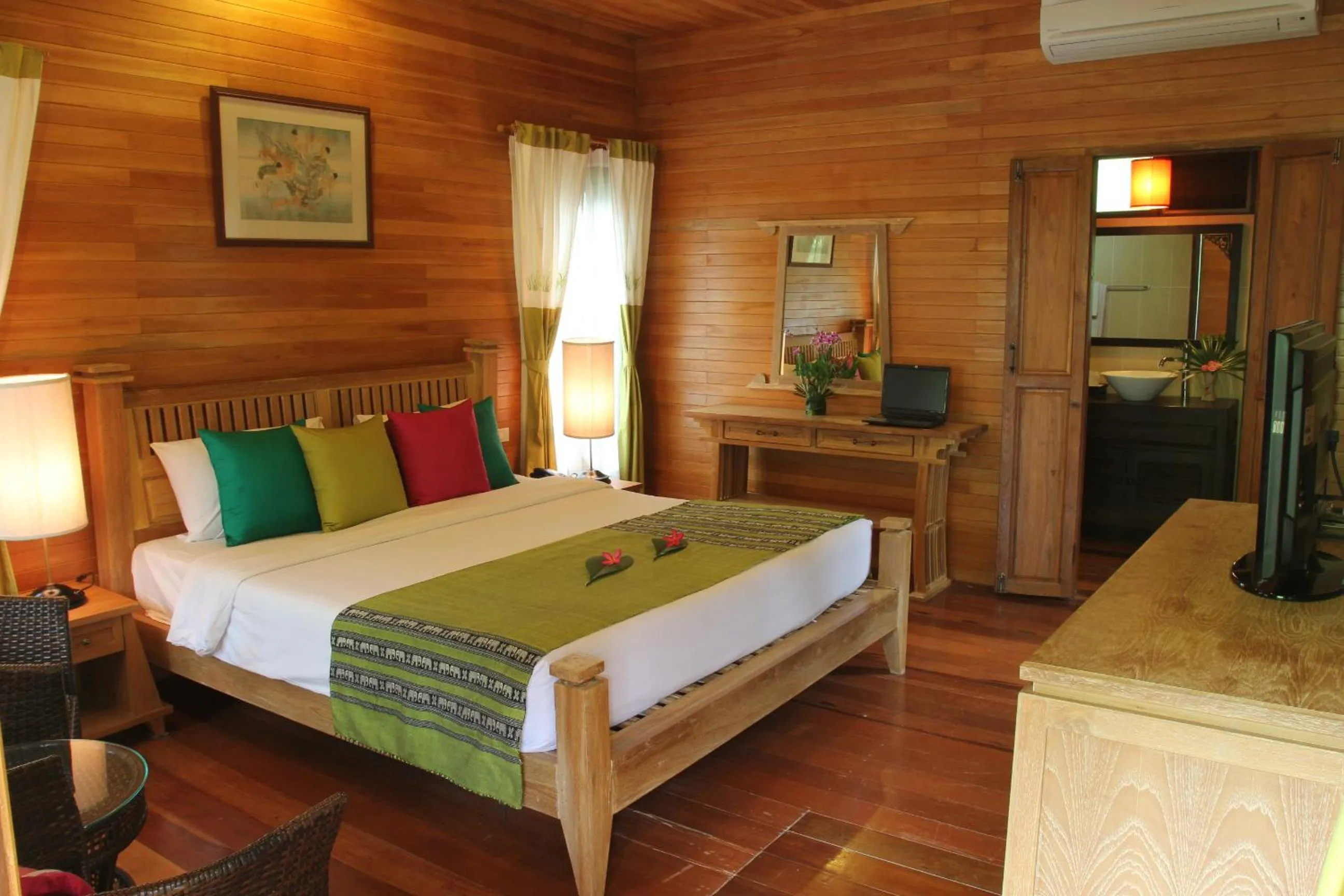 Bedroom, Bed in Natural Park Resort Pattaya
